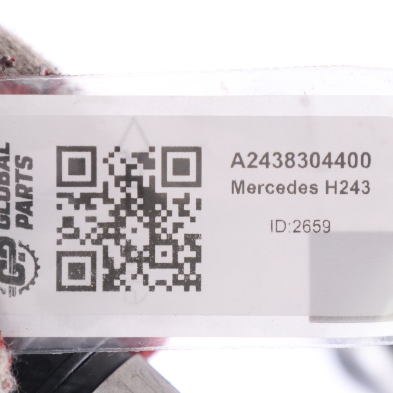 Mercedes H243 Przewód Chłodnicy Płynu Chłodzącego Rurka Wody A2438304400