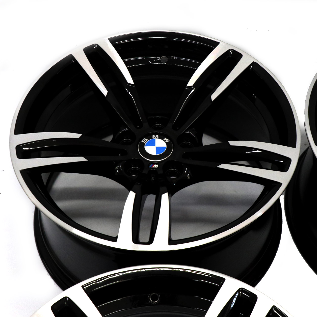 BMW F80 M3 Komplet Felg Aluminiowych 19" M Double Spoke 437 2284755 2284756