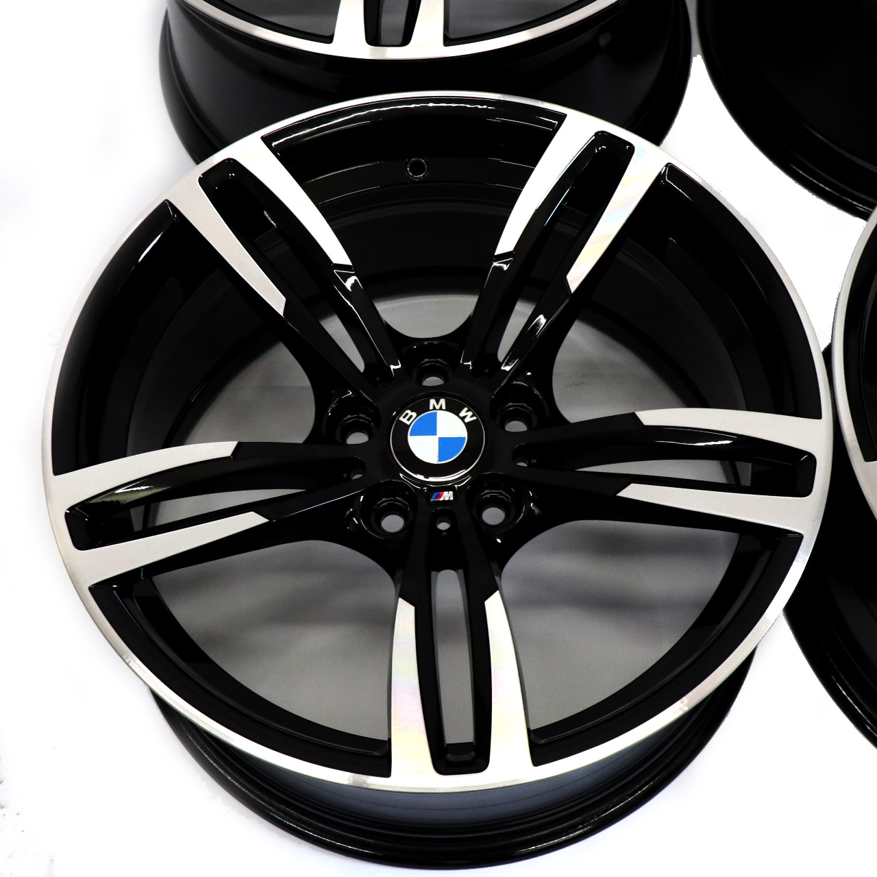 BMW F80 M3 Komplet Felg Aluminiowych 19" M Double Spoke 437 2284755 2284756