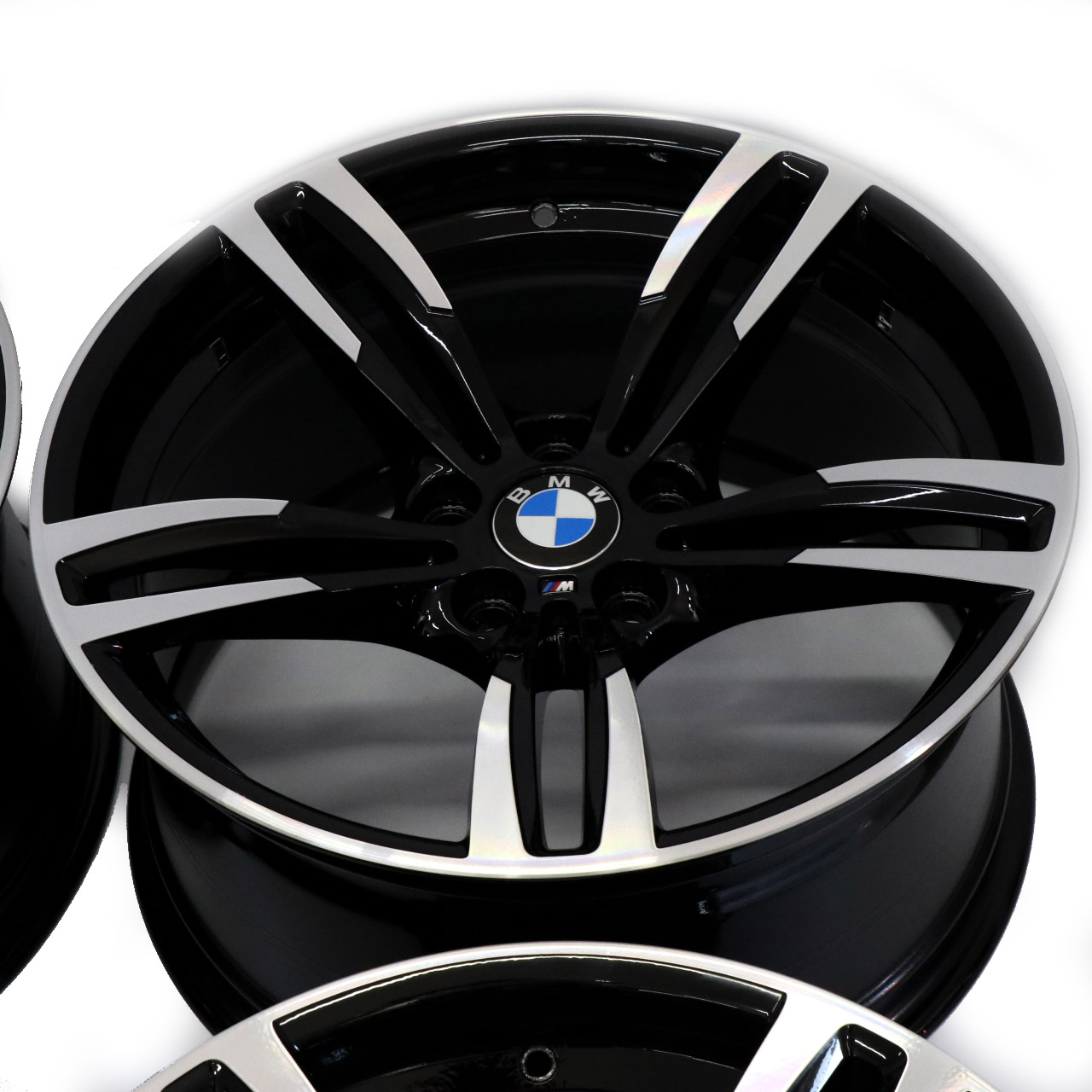 BMW F80 M3 Komplet Felg Aluminiowych 19" M Double Spoke 437 2284755 2284756