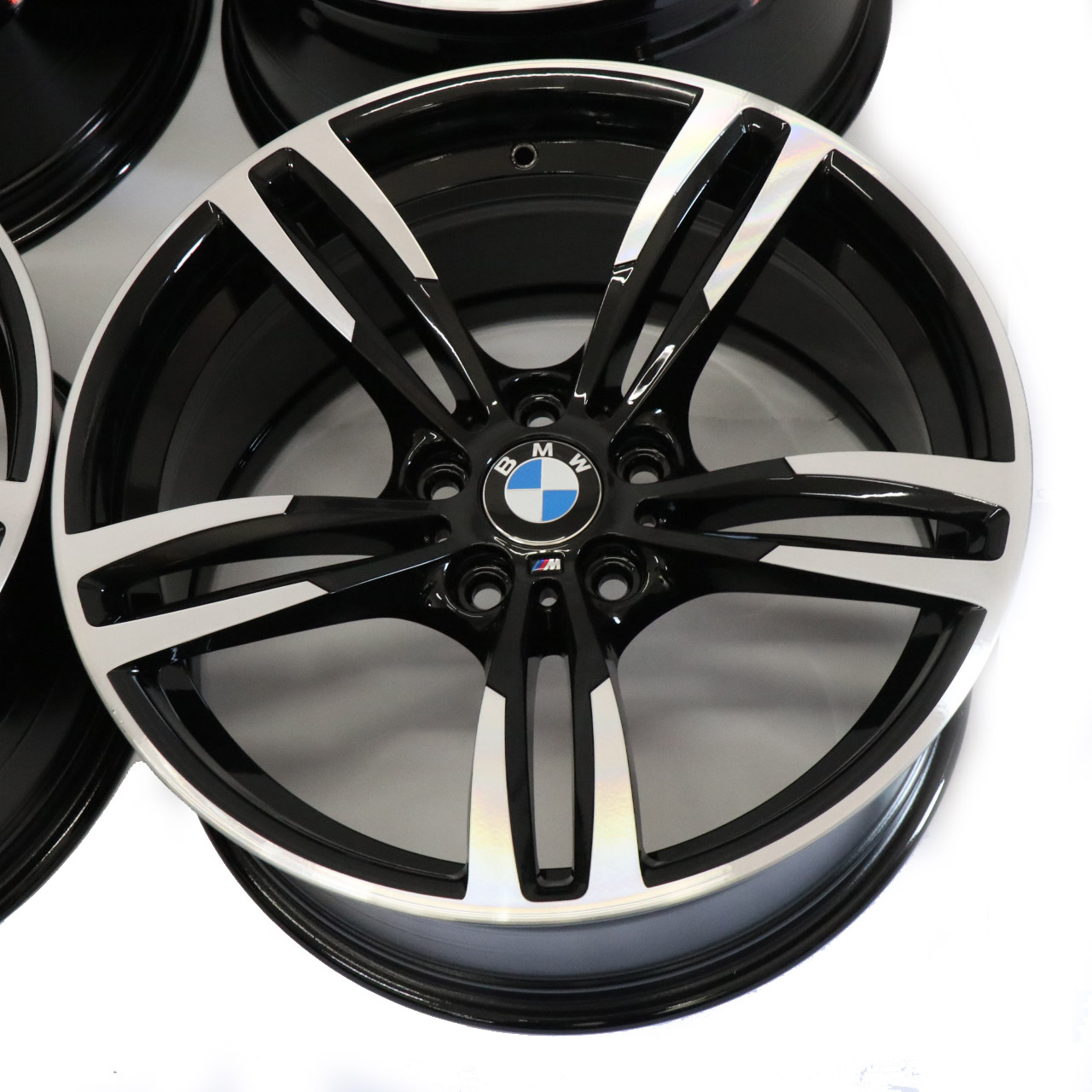 BMW F80 M3 Komplet Felg Aluminiowych 19" M Double Spoke 437 2284755 2284756