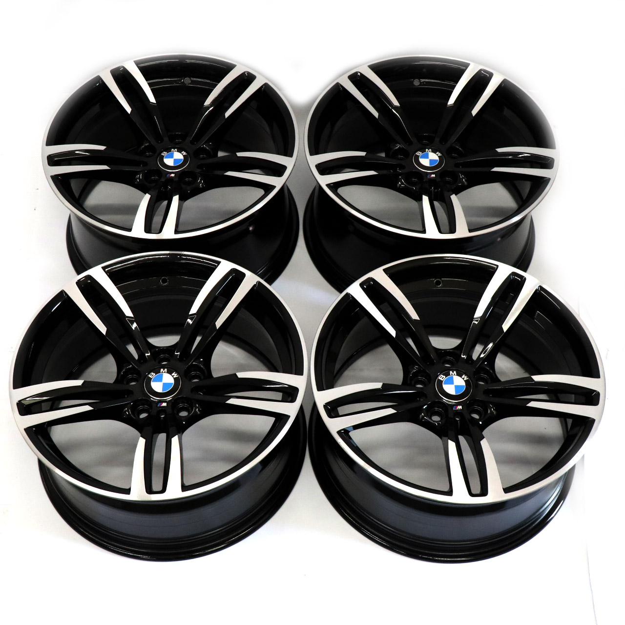 BMW F80 M3 Komplet Felg Aluminiowych 19" M Double Spoke 437 2284755 2284756