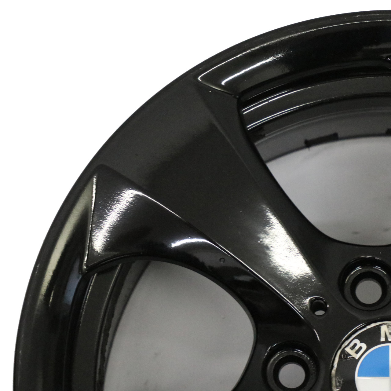 BMW E90 F30 Felga Aluminiowa Czarna Lewa 16" Streamline 7J ET:31 6795805