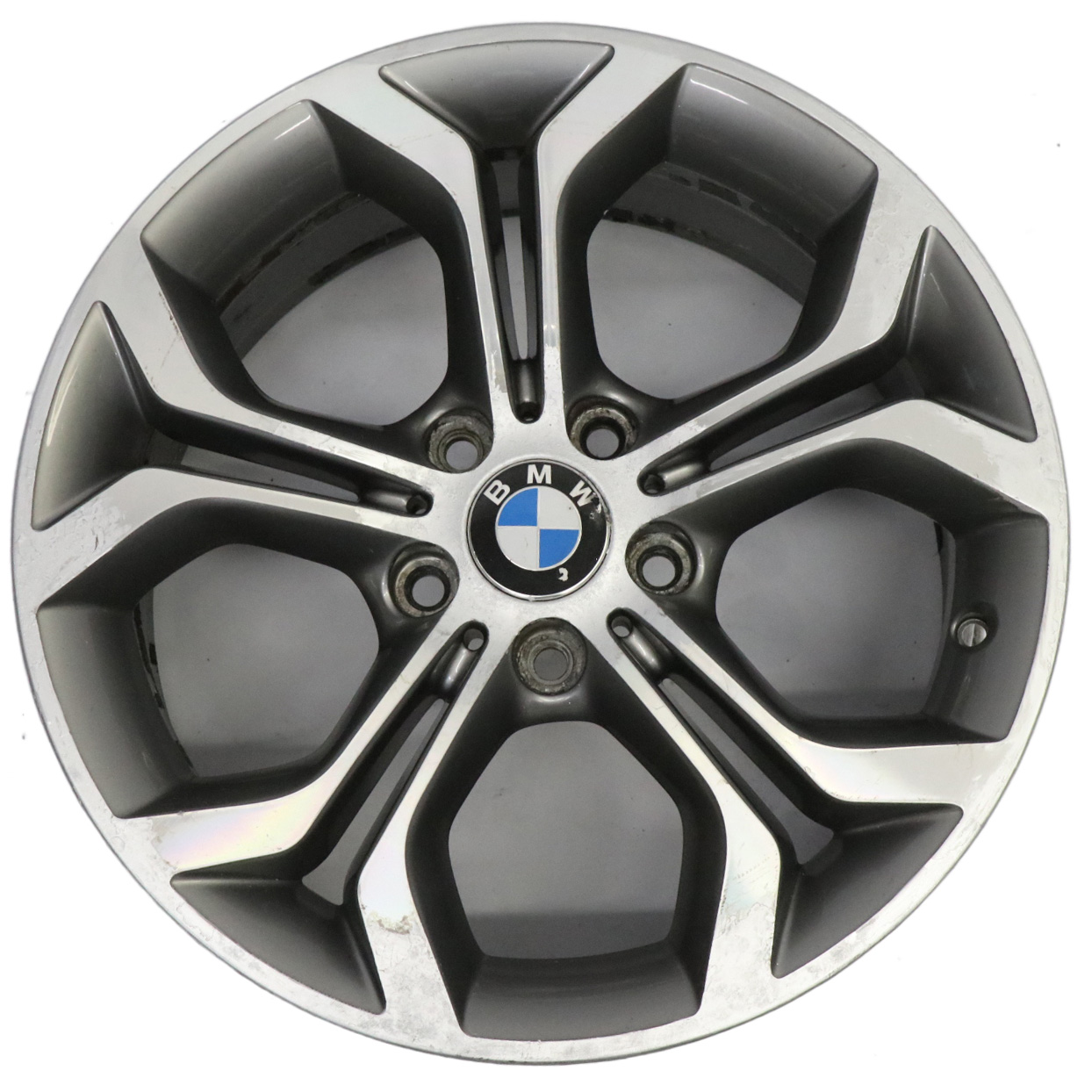 BMW F25 F26 Ferric Grey Felga Aluminiowa 18" Y Spoke 607 8J ET:43 6862889