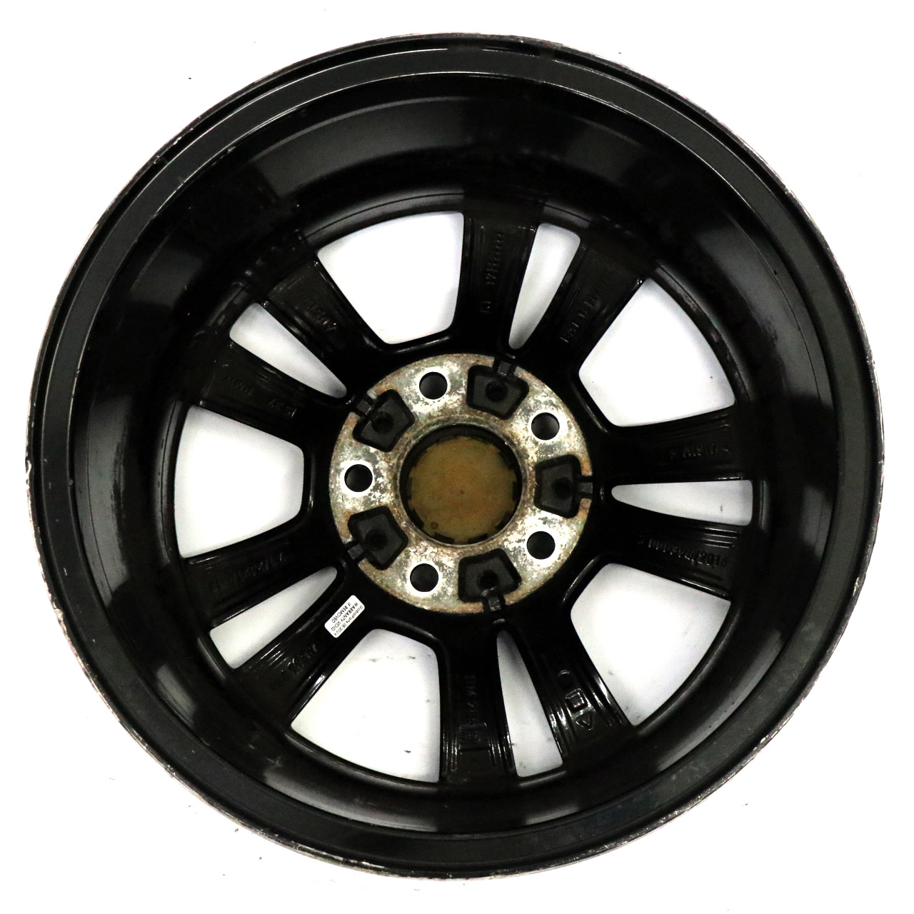 BMW F30 F31 LCI Czarna Felga Aluminiowa 16" V Spoke 656 7,5J ET:37 6866304