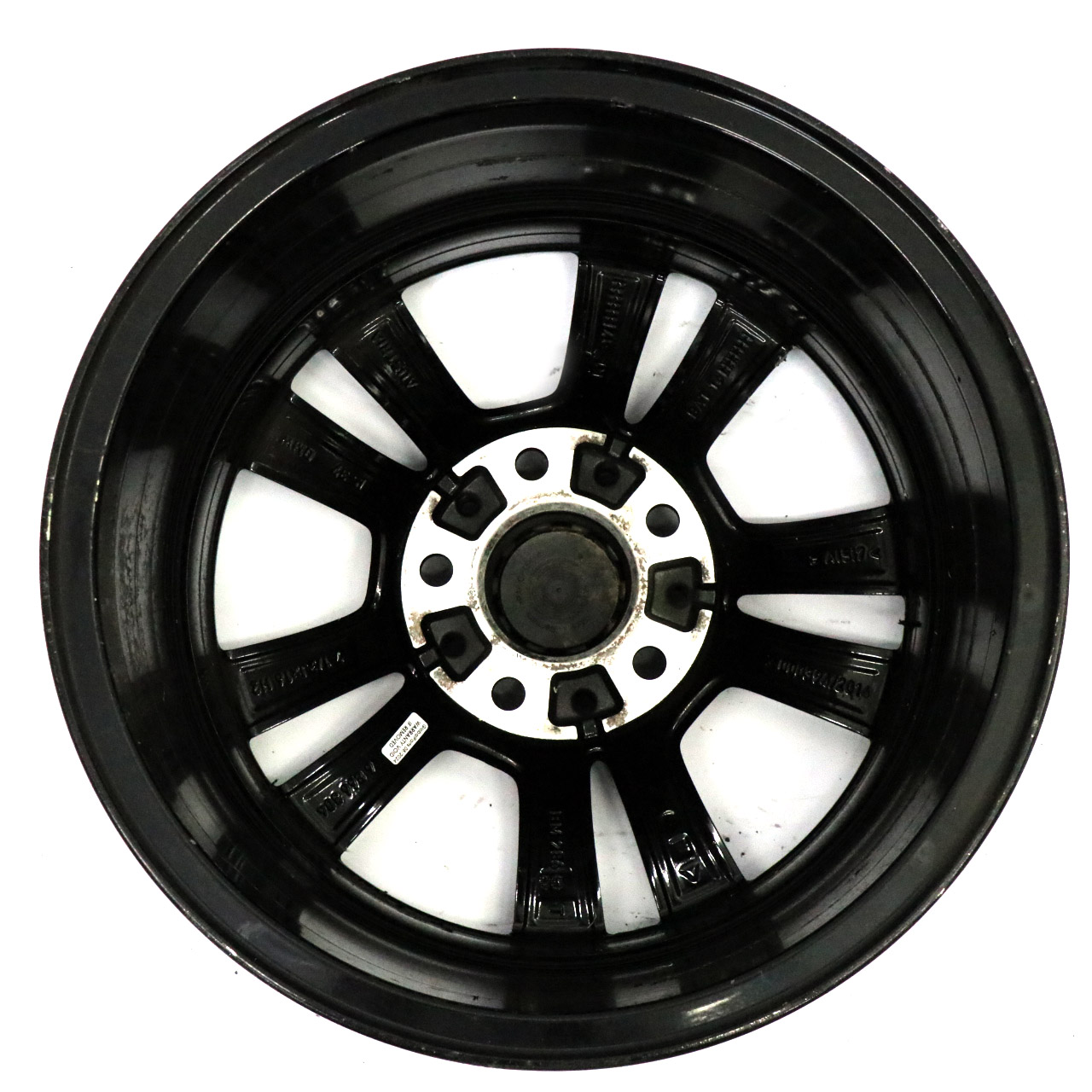 BMW F30 F31 LCI Felga Aluminiowa Czarna 16" V Spoke 656 7,5J ET:37 6866304