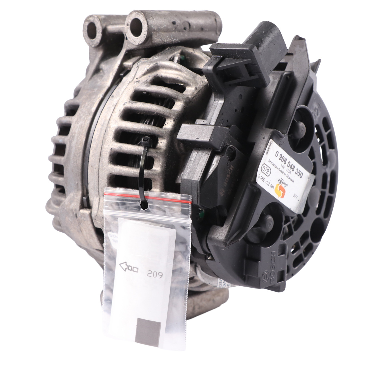 BMW E60 E63 E87 E90 E91 Alternator 155A 7542529