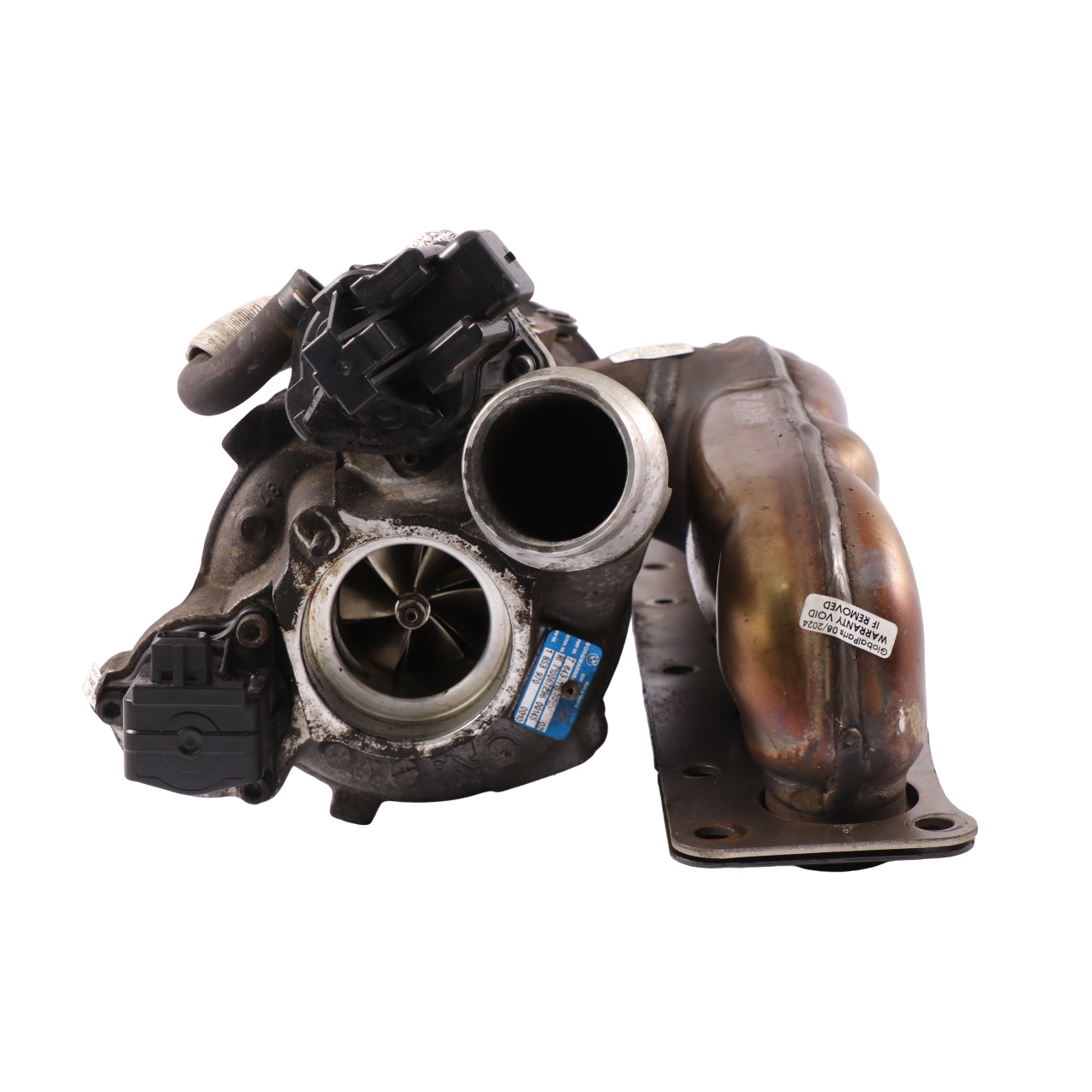 BMW F07 F10 F30 F32 N55 Benzyna Turbosprężarka Kolektor Wydechowy 7643115