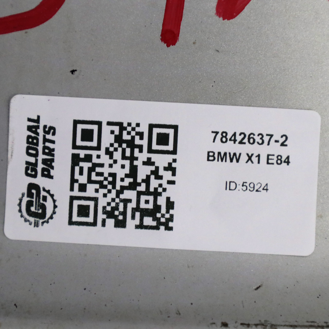 BMW X1 E84 Czarna Tylna Felga Aluminiowa M Pakiet 18" 9J 7842637