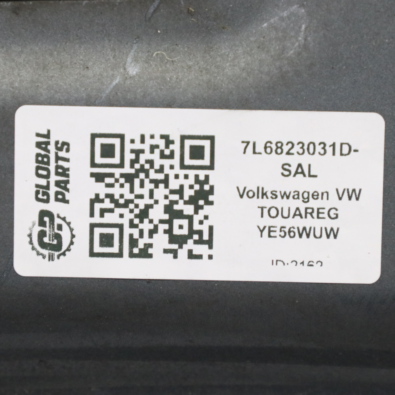 VW Volkswagen Touareg 7L Maska Pokrywa Silnika Szara - D7Z 7L6823031D