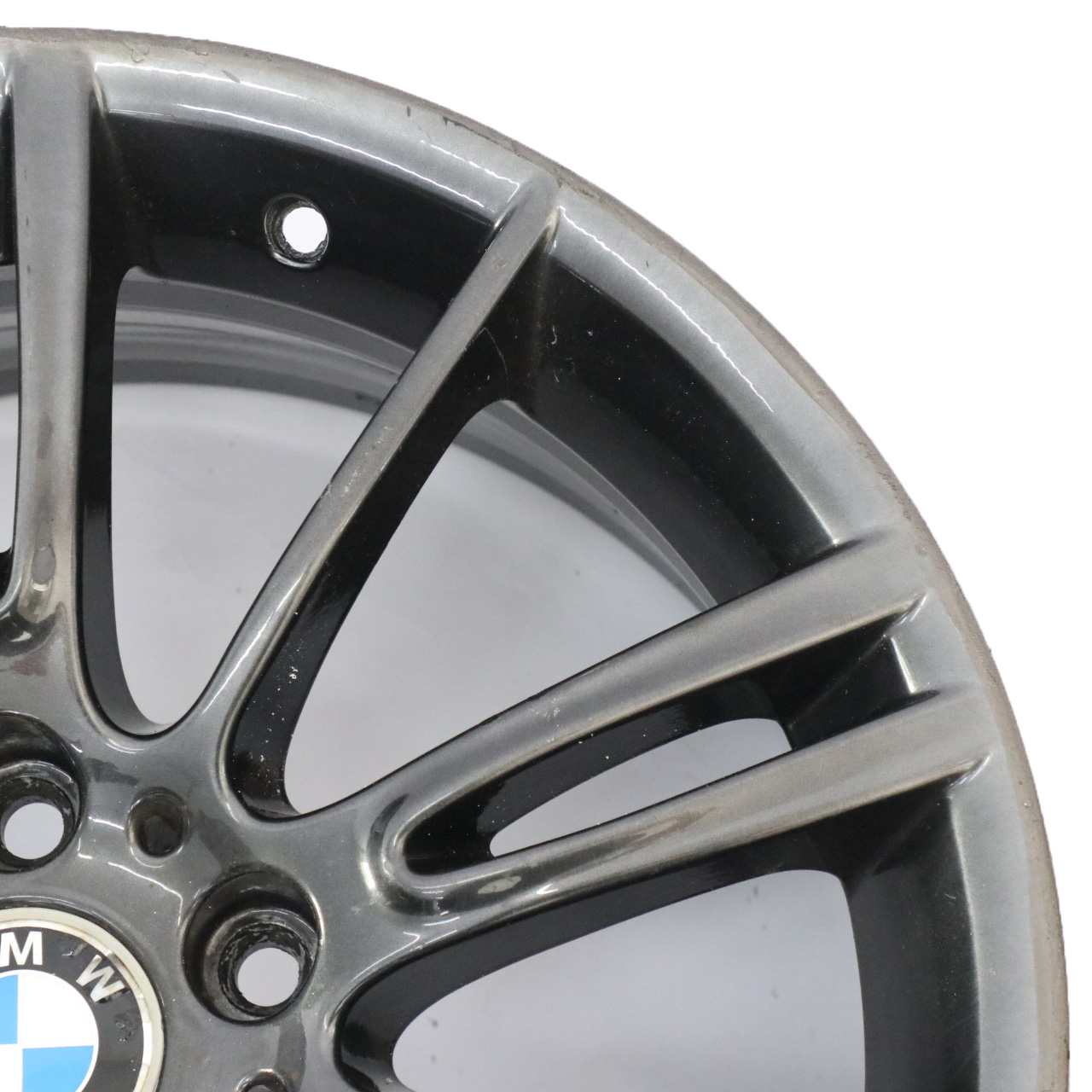 BMW E90 E91 E92 E93 Grey Front Alloy Wheel Rim 18" 8J ET:34 M Spider Spoke 193