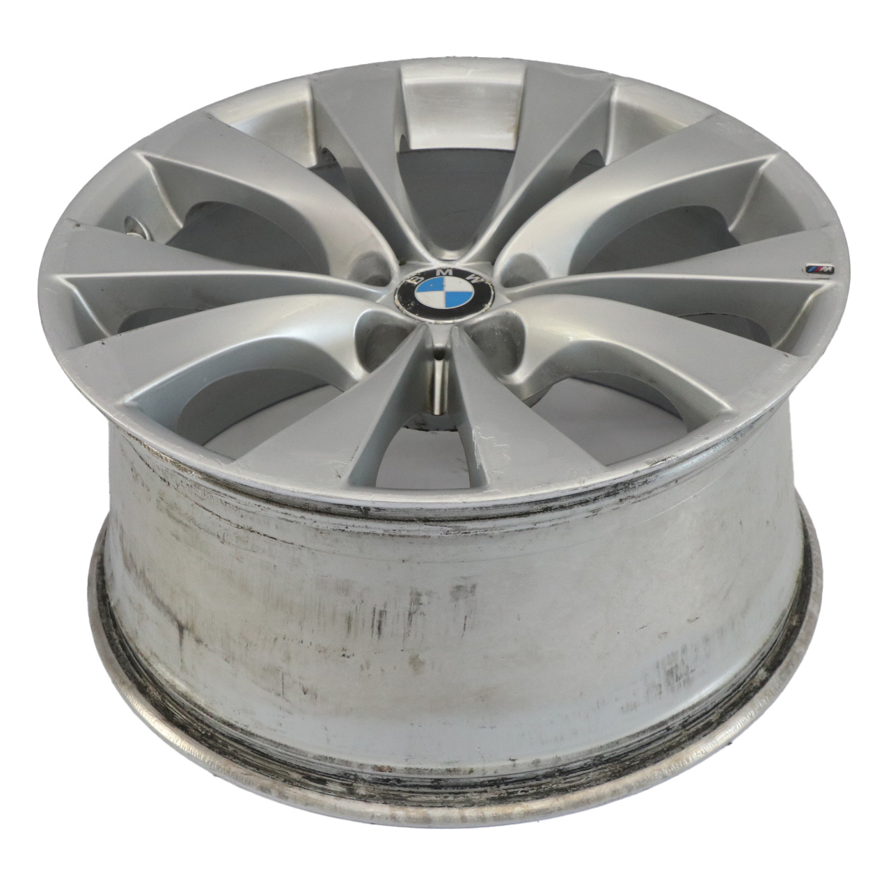 BMW X5 E70 Silver Front Wheel Alloy Rim 20" M V-spoke 227 10J ET:40 8037349