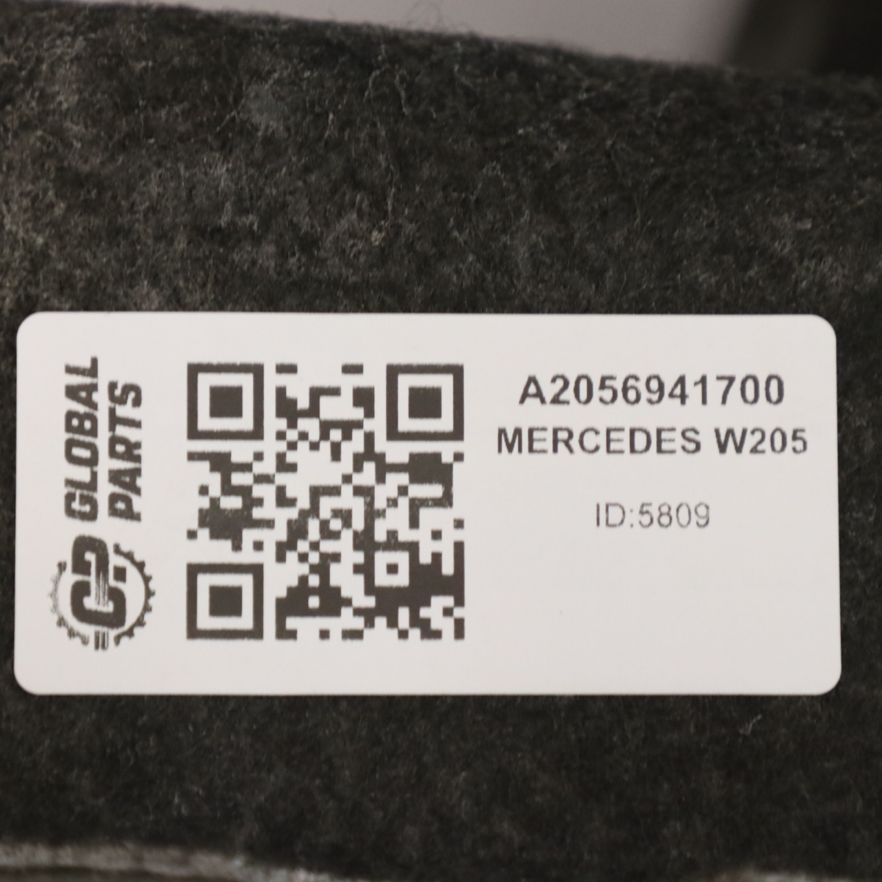 Mercedes W205 Tapicerka Podłoga Bagażnika Schowek A2056941700