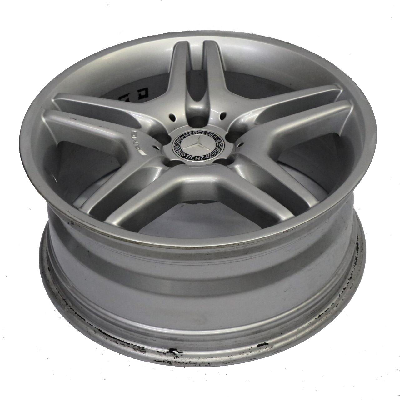 Mercedes W211 AMG Silver Wheel Alloy Rim 18" 8J ET:30 5 Hole A2114012602