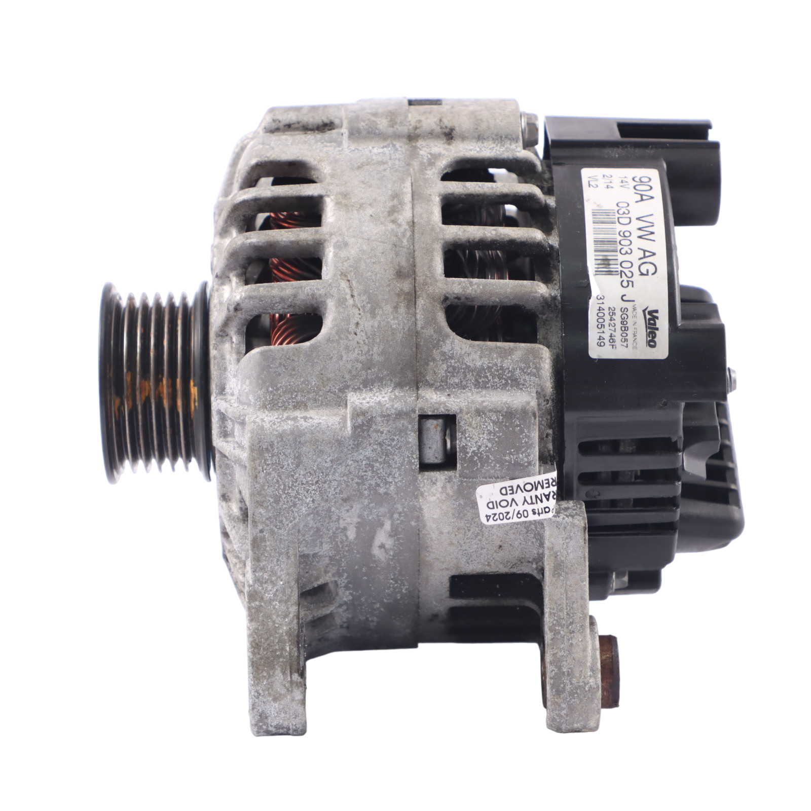 Seat Ibiza Skoda Fabia Volkswagen Polo Mk5 6R 1.2 Alternator 03D903025J