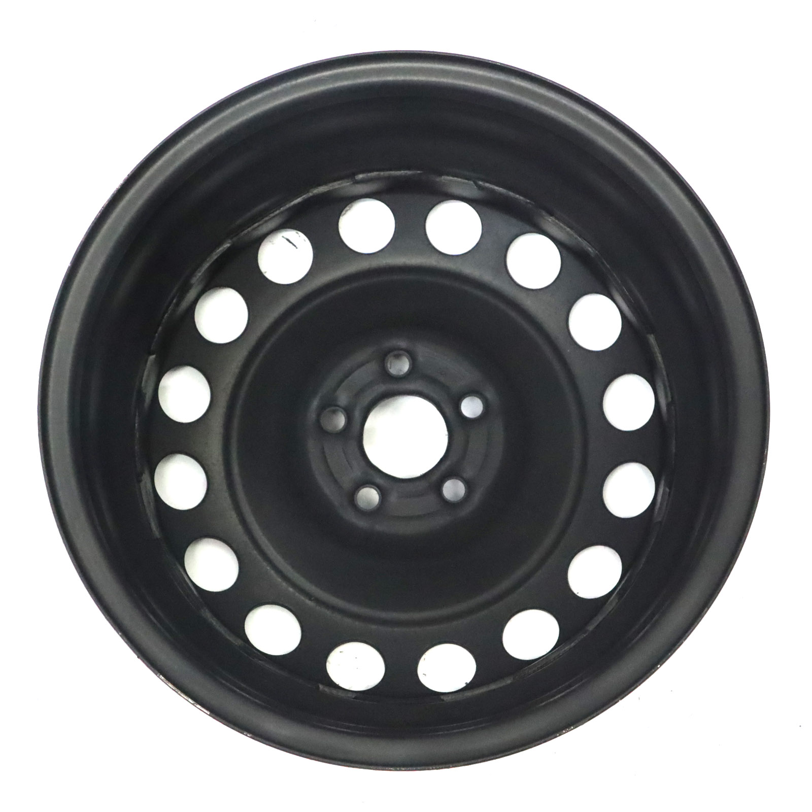 Volkswagen Golf Seat Ibiza Black Steel Wheel Rim 16" 6.5J ET:42 1J0601027R