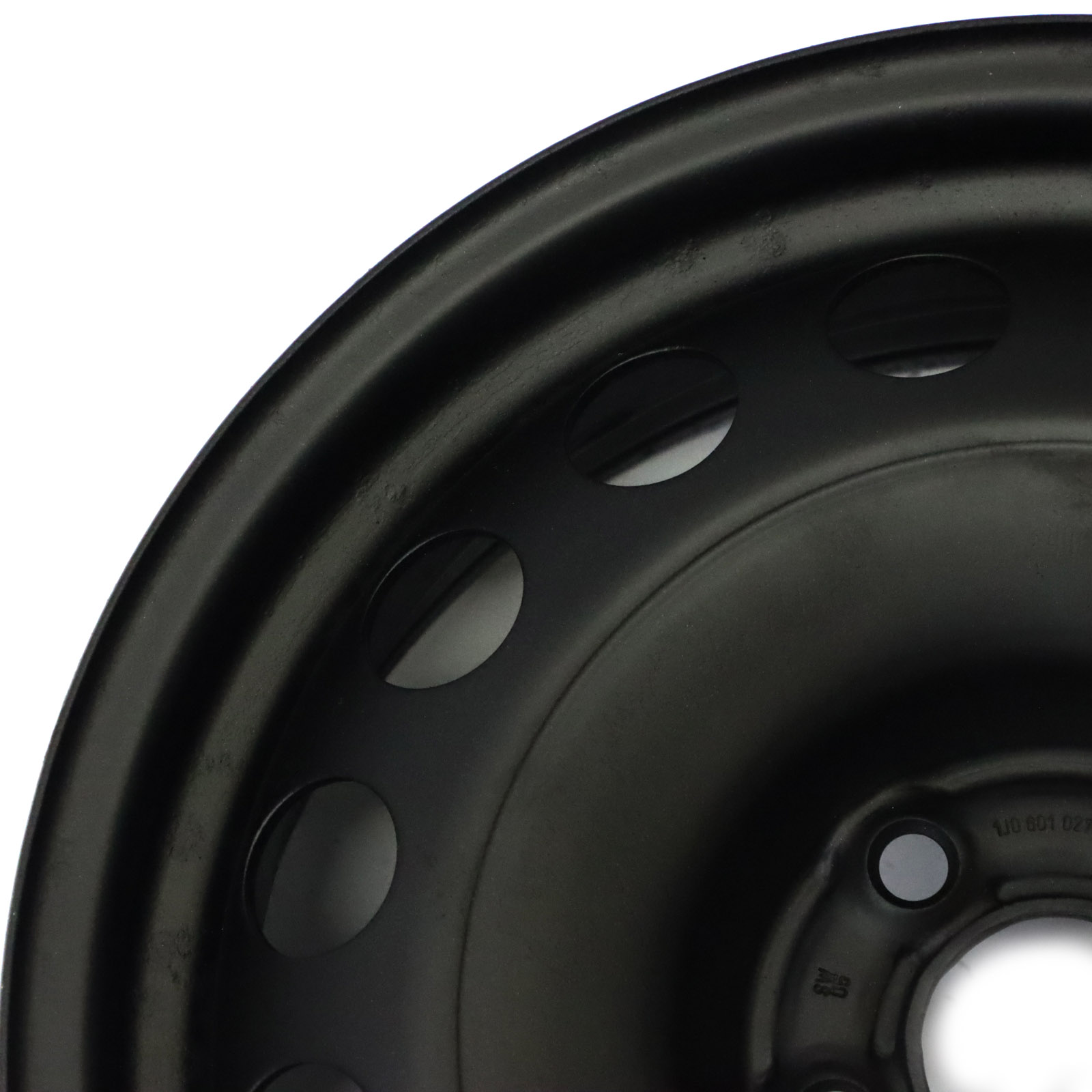 Volkswagen Golf Seat Ibiza Black Steel Wheel Rim 16" 6.5J ET:42 1J0601027R