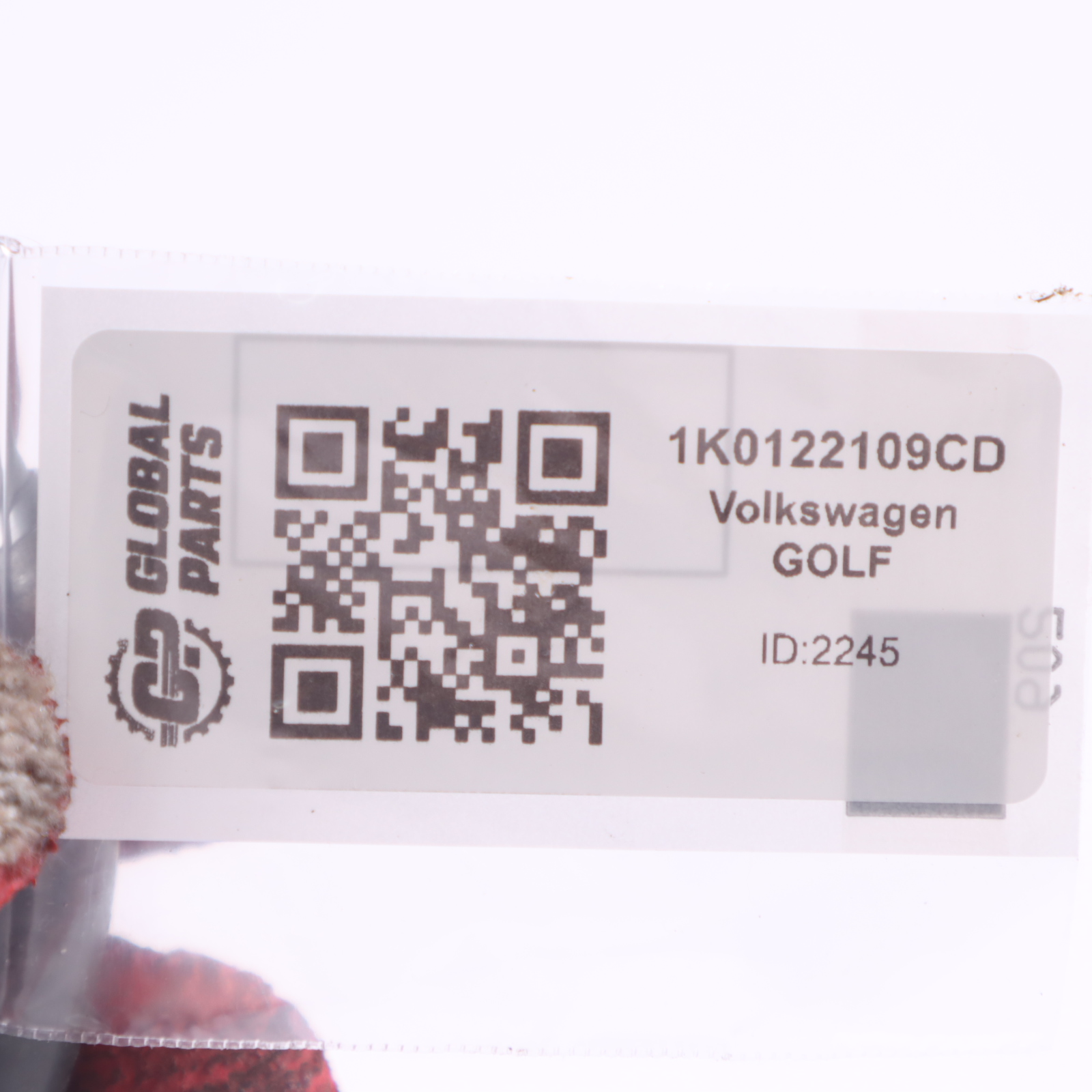 Volkswagen VW Golf VI Rura Przewód Wąż Chłodnicy 1.4 TSI 1K0122109CD