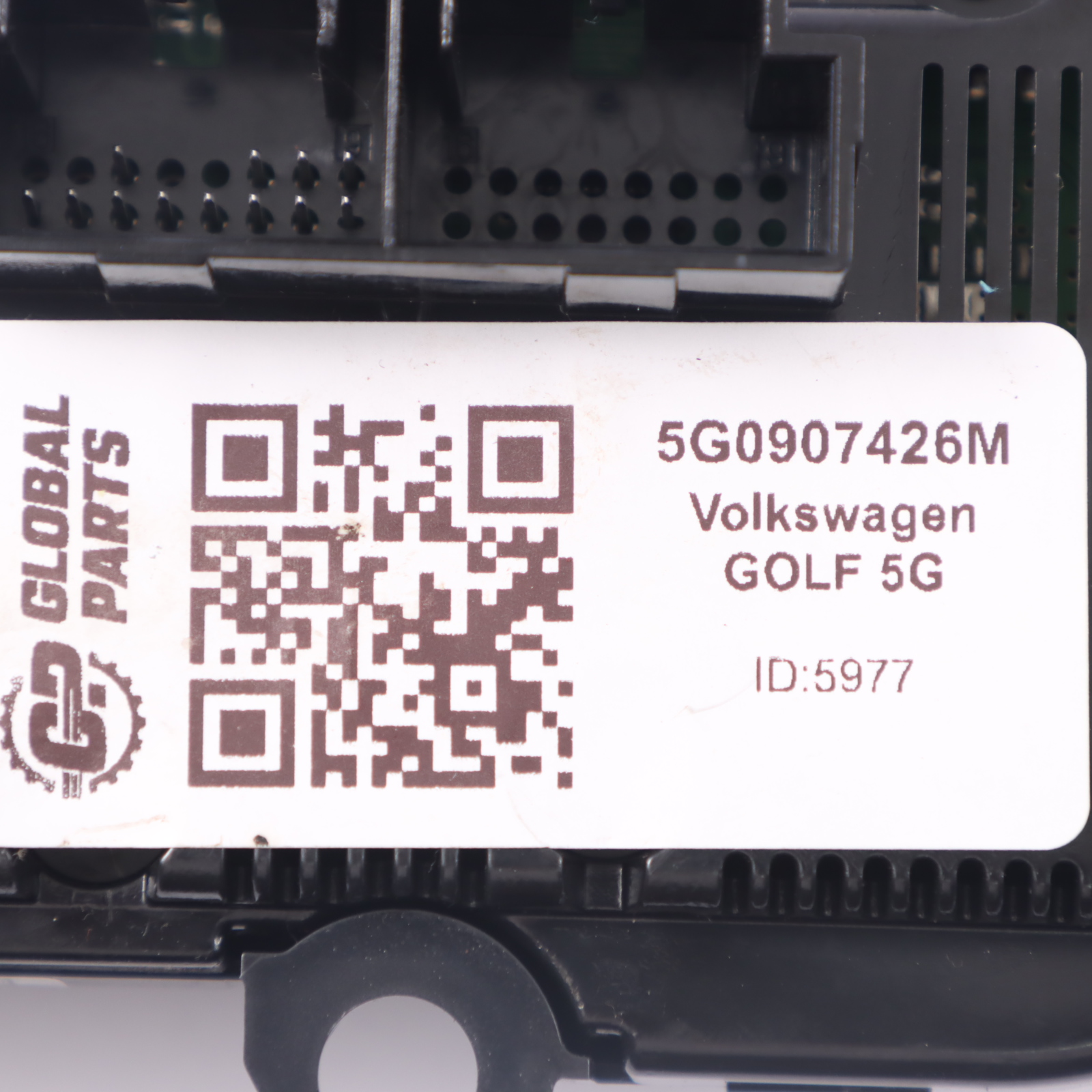 Volkswagen Golf Mk7 Przełącznik Panelu Sterowania Klimatyzacji 5G0907426M