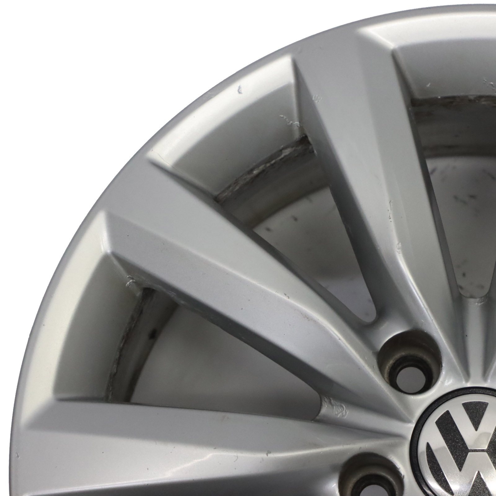 Volkswagen Tiguan 5N Srebrna Felga Aluminiowa 17" ET:43 7J 5N0601025AH