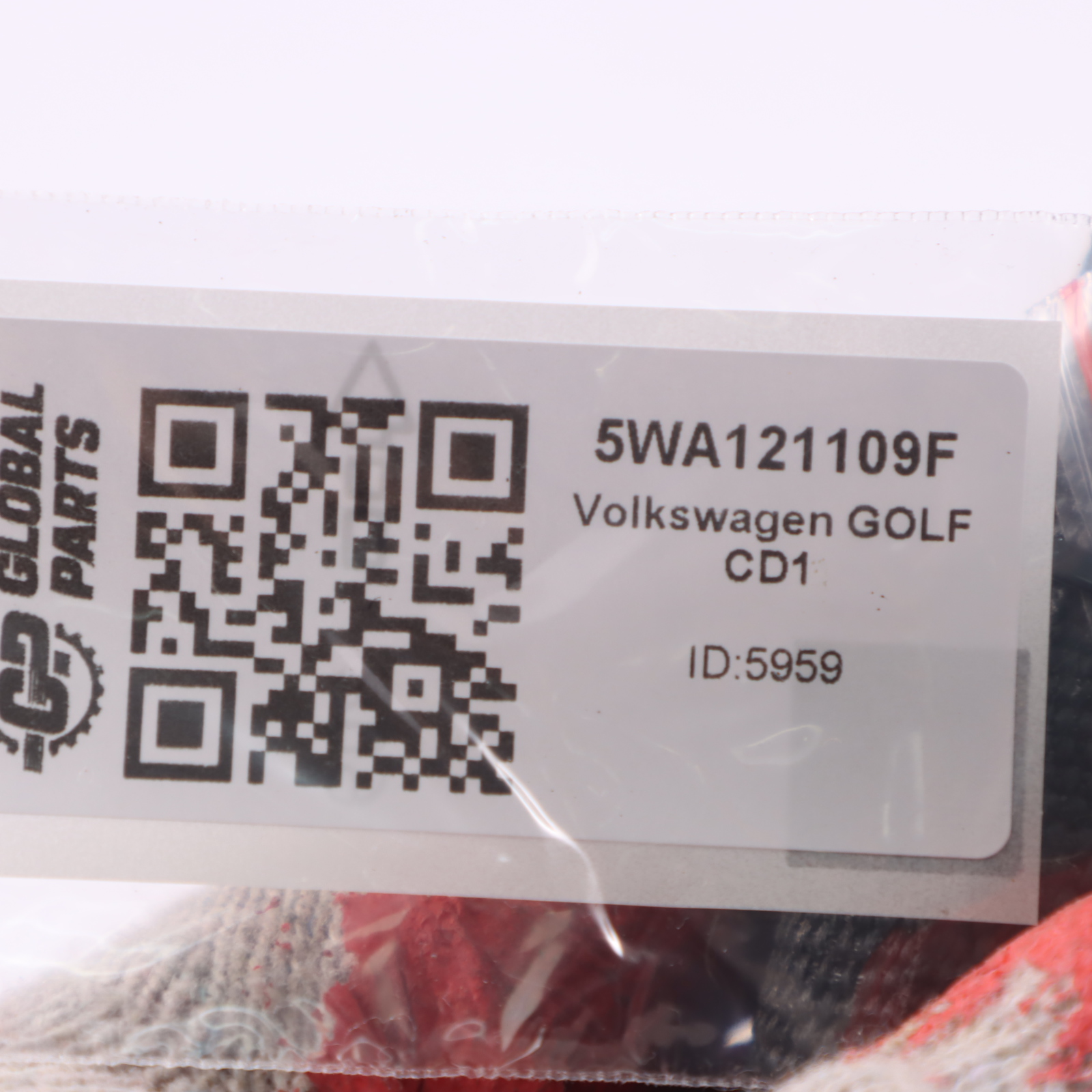 Volkswagen Golf CD1 Przewód Rurka Wody 5WA121109F