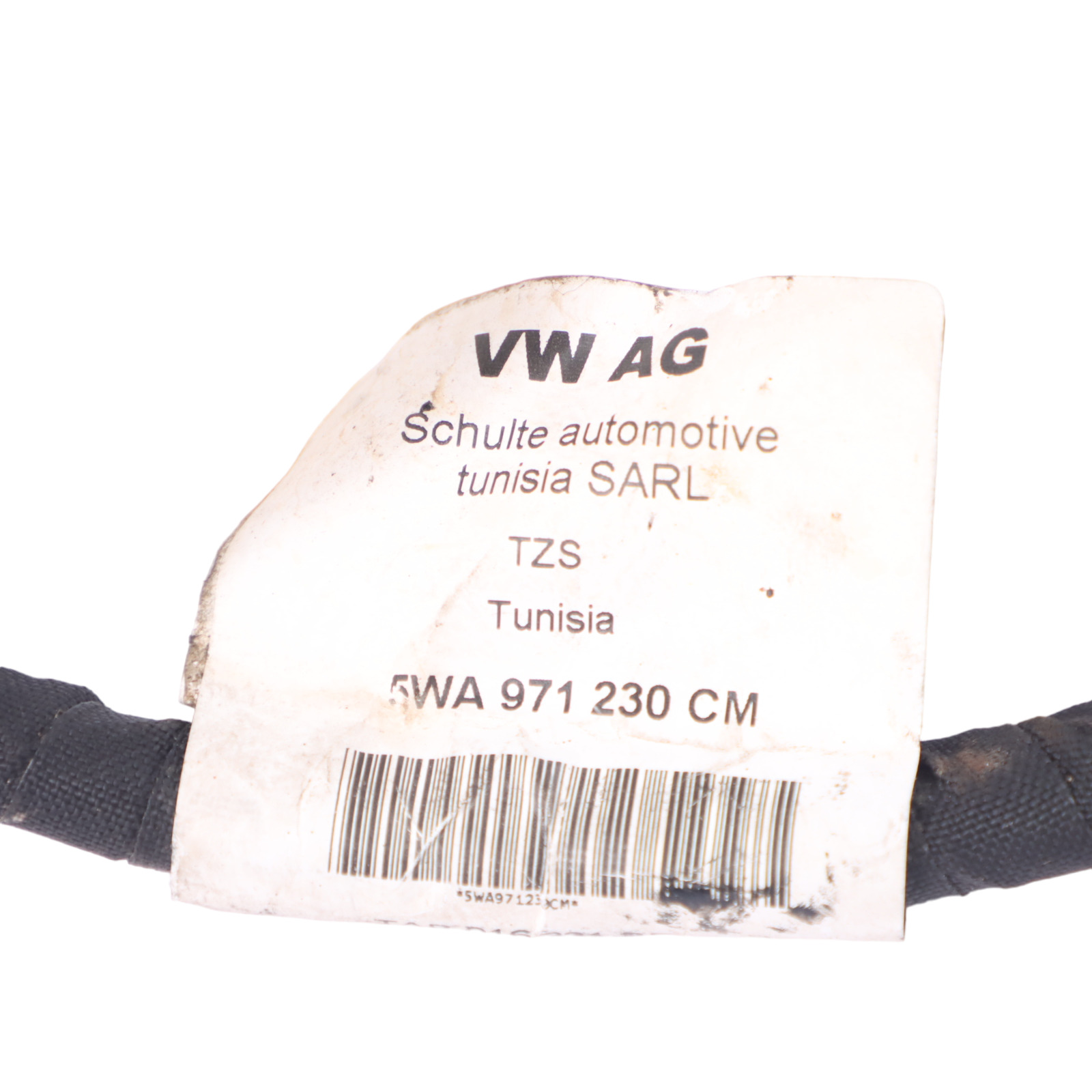 VW Golf 8 Audi A3 8Y Przewód Wiązka Alternatora Rozrusznika 5WA971230CM