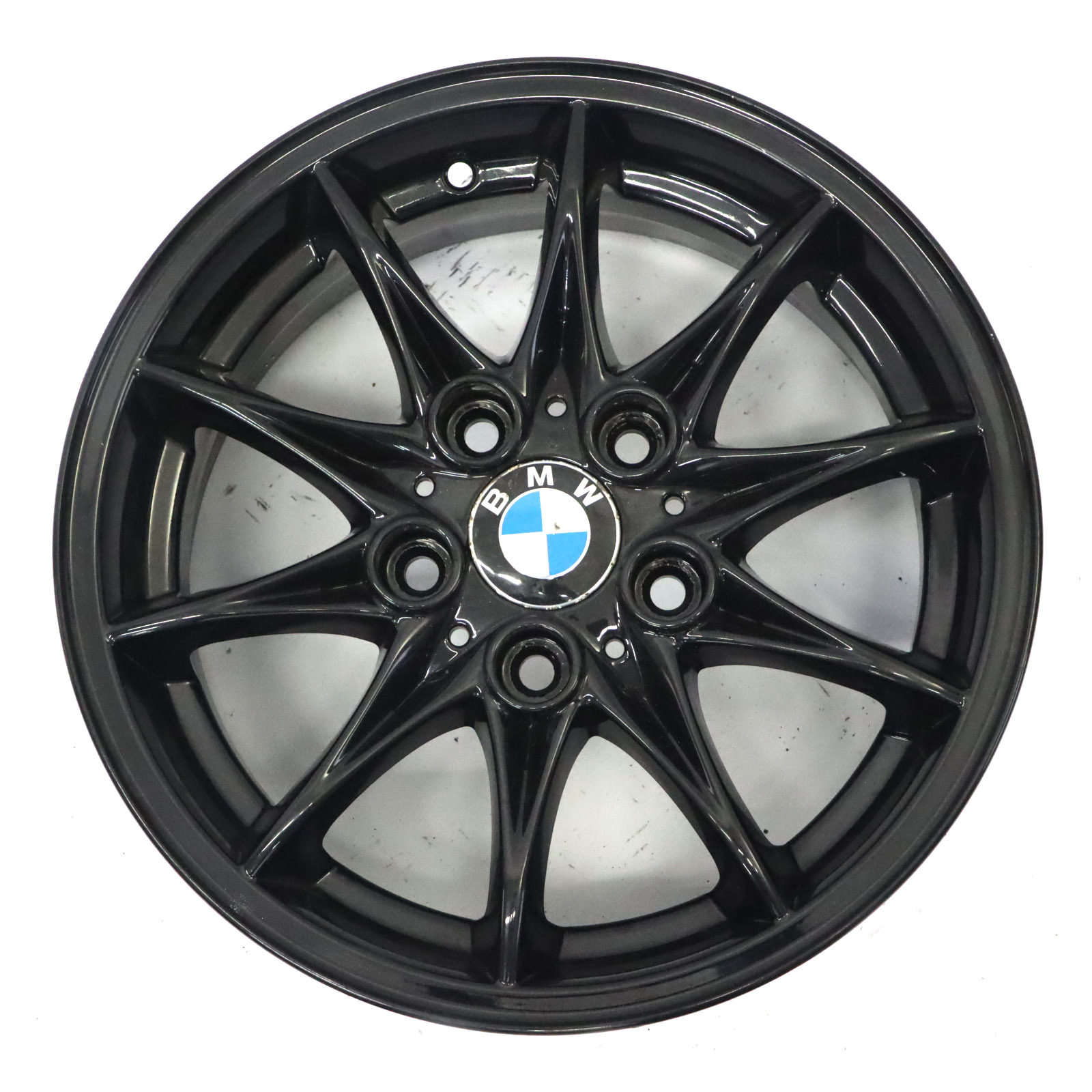 BMW Z4 E85 Czarna Felga Aluminiowa 16" Star Spoke 104 ET:47 7J 6758189