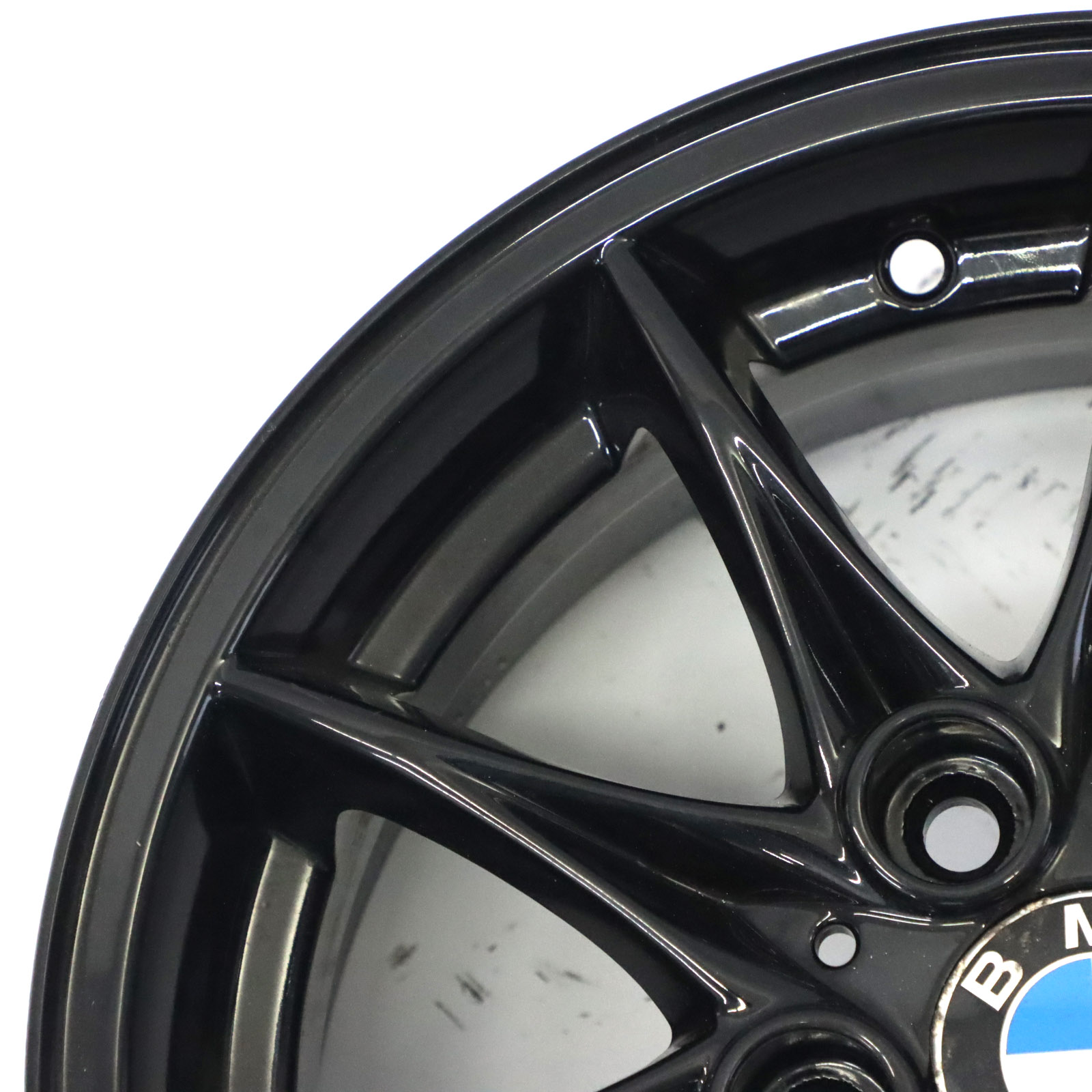 BMW Z4 E85 Czarna Felga Aluminiowa 16" Star Spoke 104 ET:47 7J 6758189