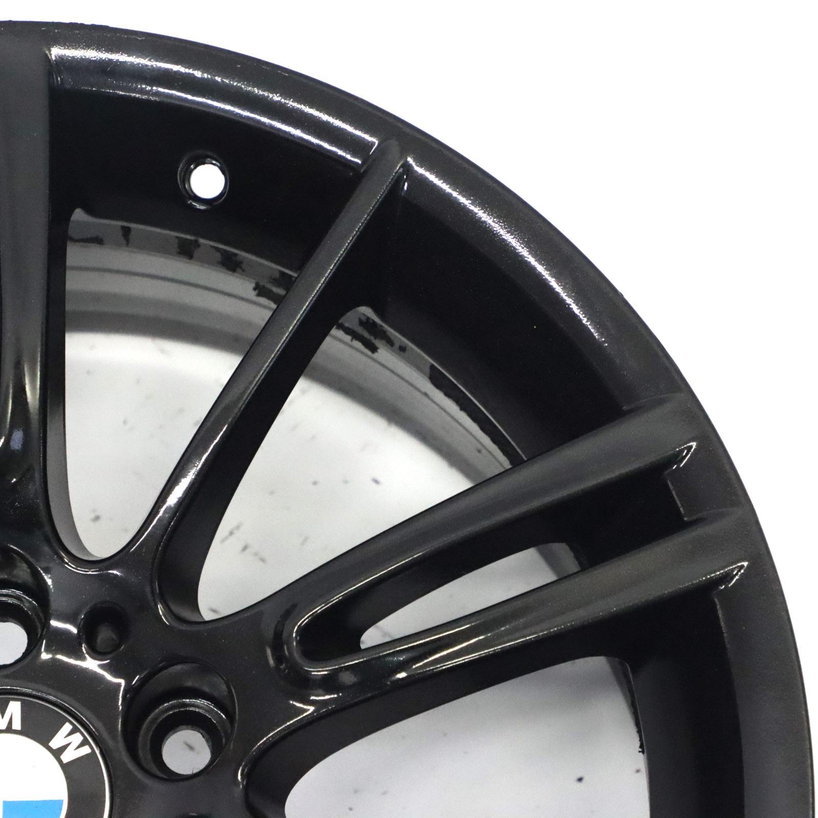 BMW E90 E91 E92 Black Rear Alloy Wheel Rim 18" 8,5J ET:37 M Spider Spoke 193