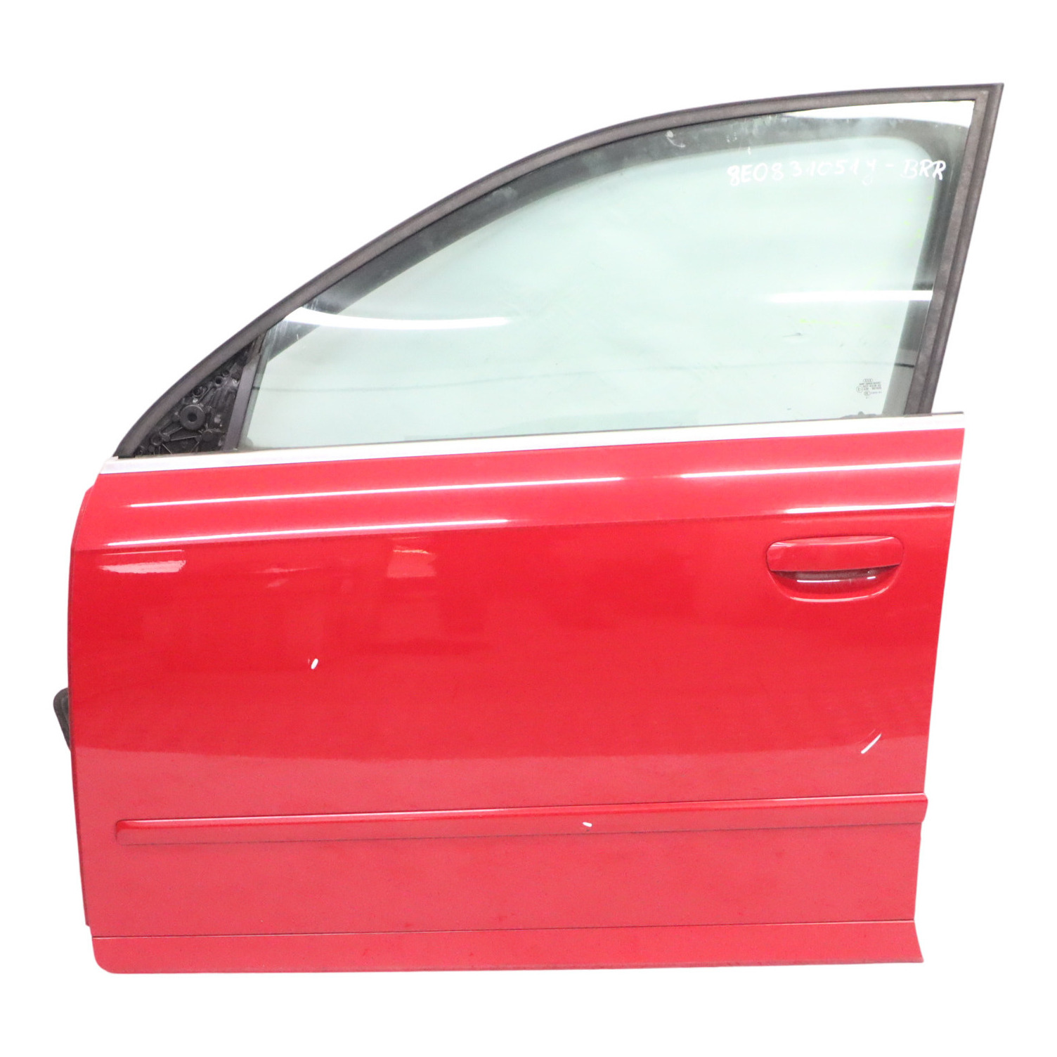 Audi A4 B7 Front Door Left N/S Door Panel Cover Brilliant Red - Y3J