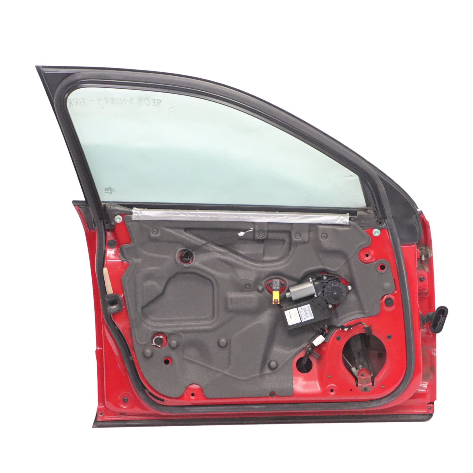 Audi A4 B7 Front Door Left N/S Door Panel Cover Brilliant Red - Y3J