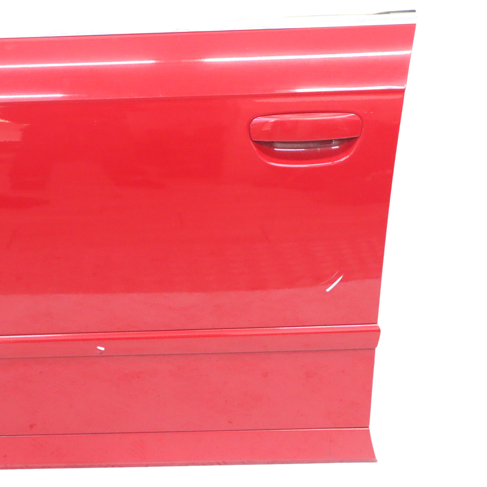 Audi A4 B7 Front Door Left N/S Door Panel Cover Brilliant Red - Y3J