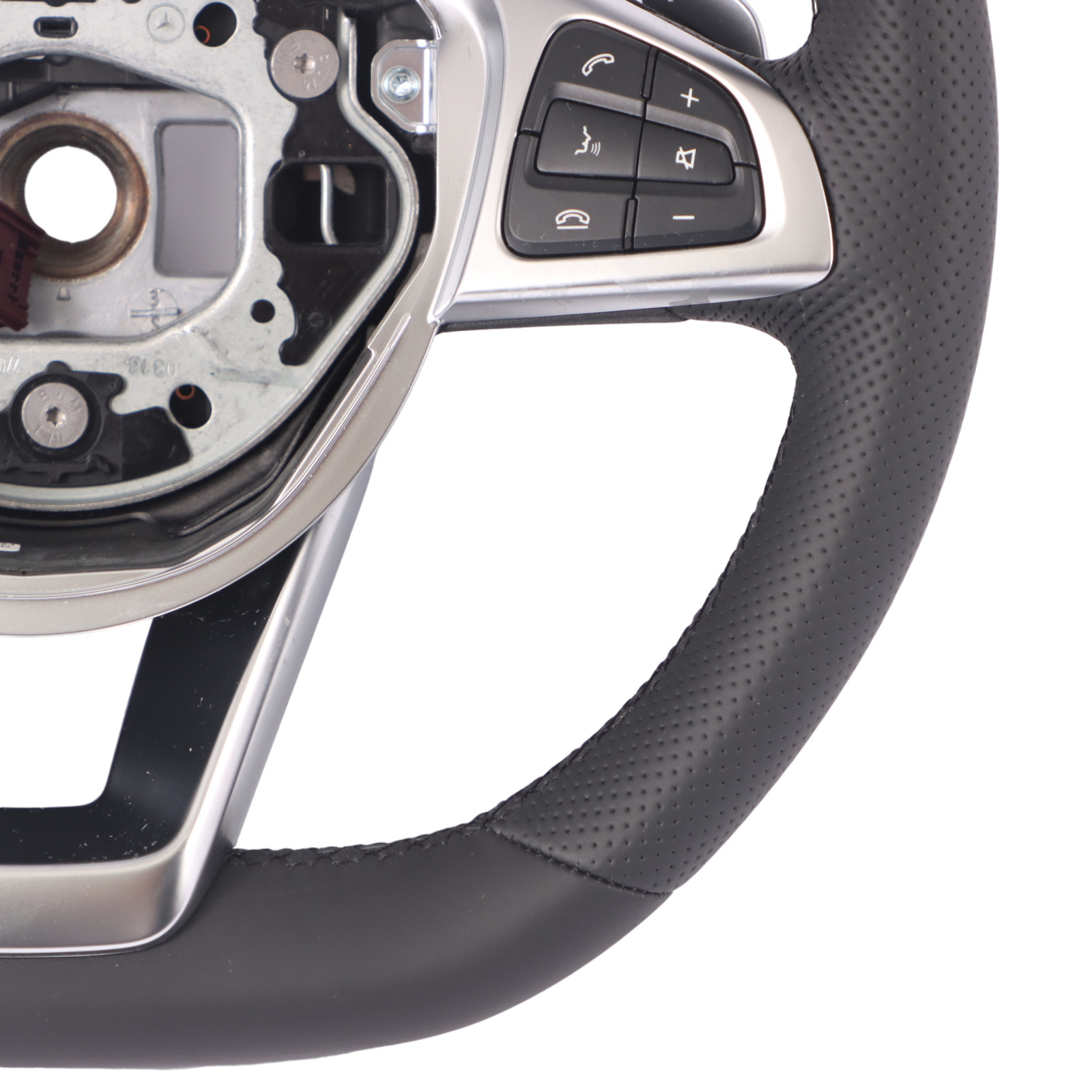 Steering Wheel Mercedes W205 C253 NEW Black Leather Multifunction Paddle Shift