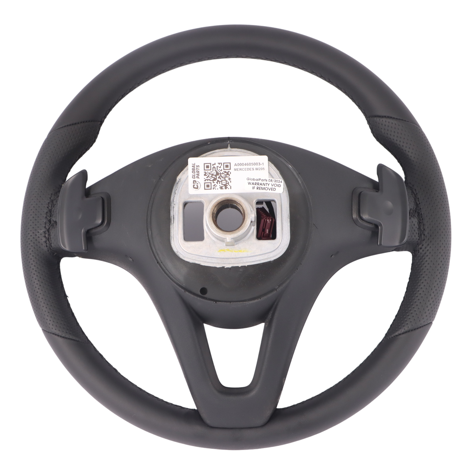 Mercedes W205 Steering Wheel NEW Black Leather Multifunction Paddle Shift