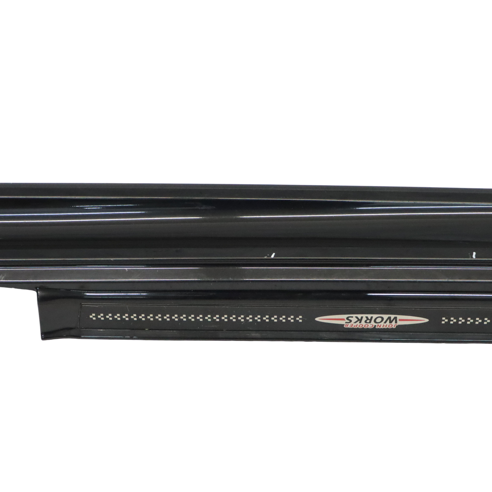 Mini R56 R57 JCW Left Door N/S Sill Skirt Side Trim Midnight Black - A94