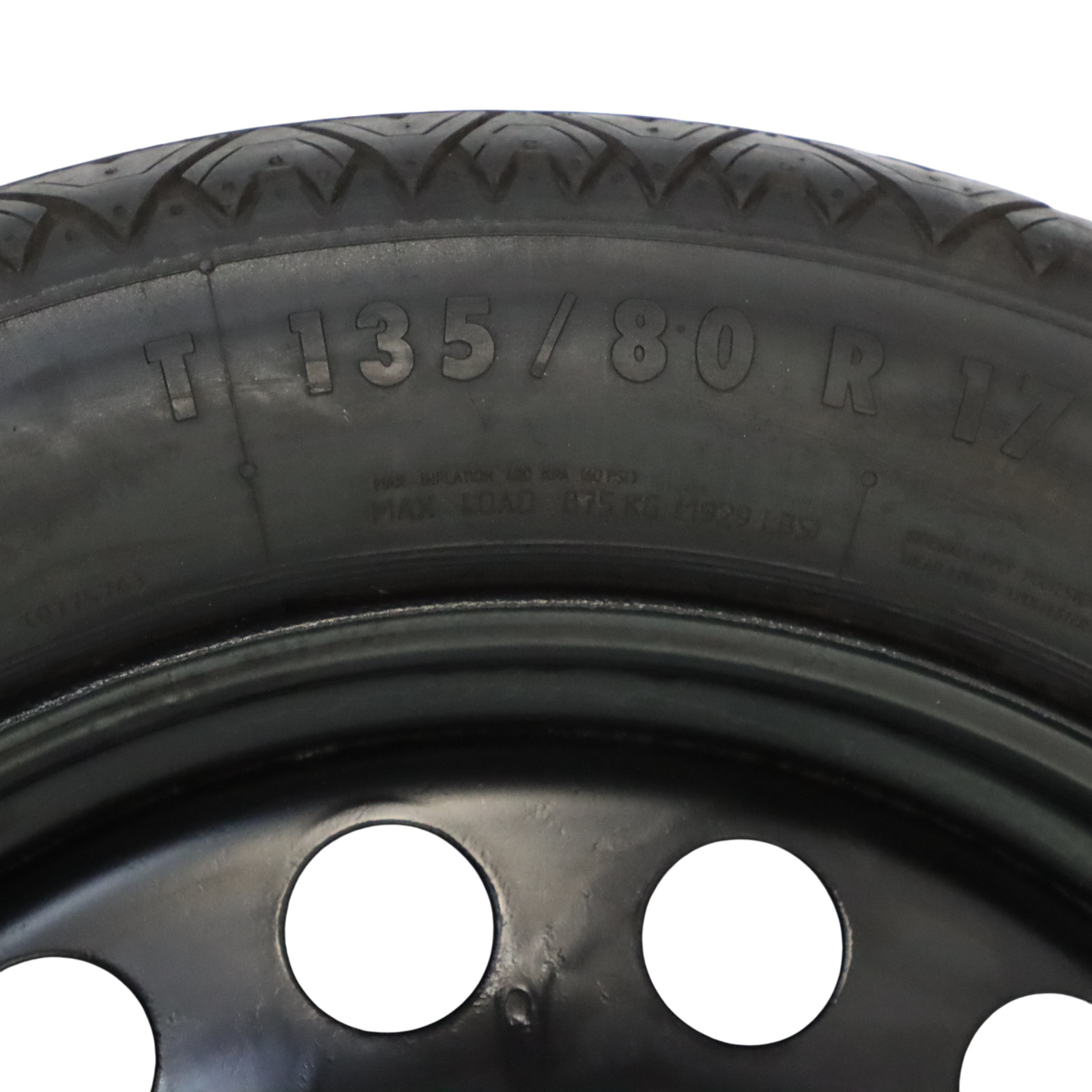 BMW E60 E61 X3 E83 Koło Zapasowe Stalowe Czarne R17 4BX17