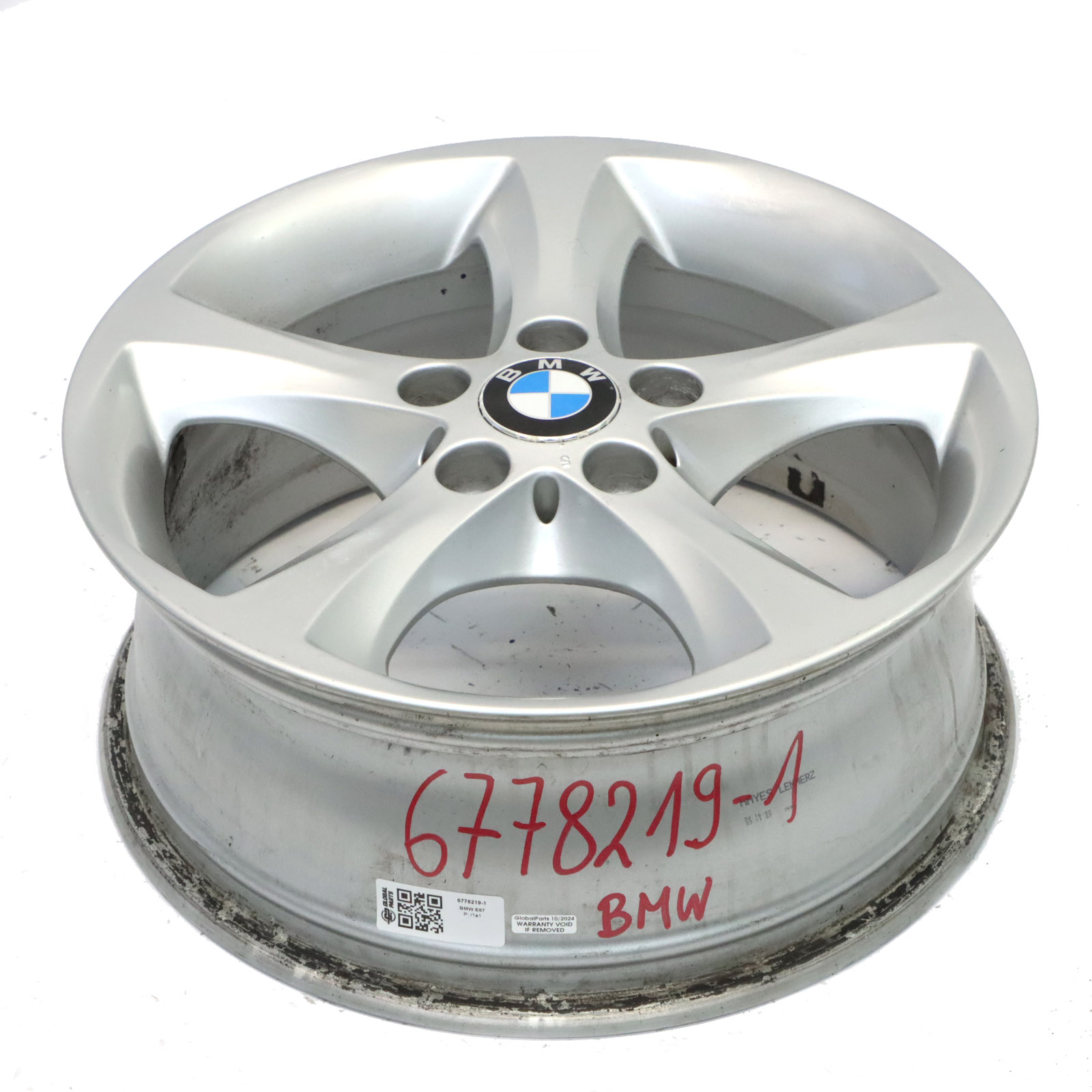 BMW E81 E87 Felga aluminiowa 17" 7J 6778219