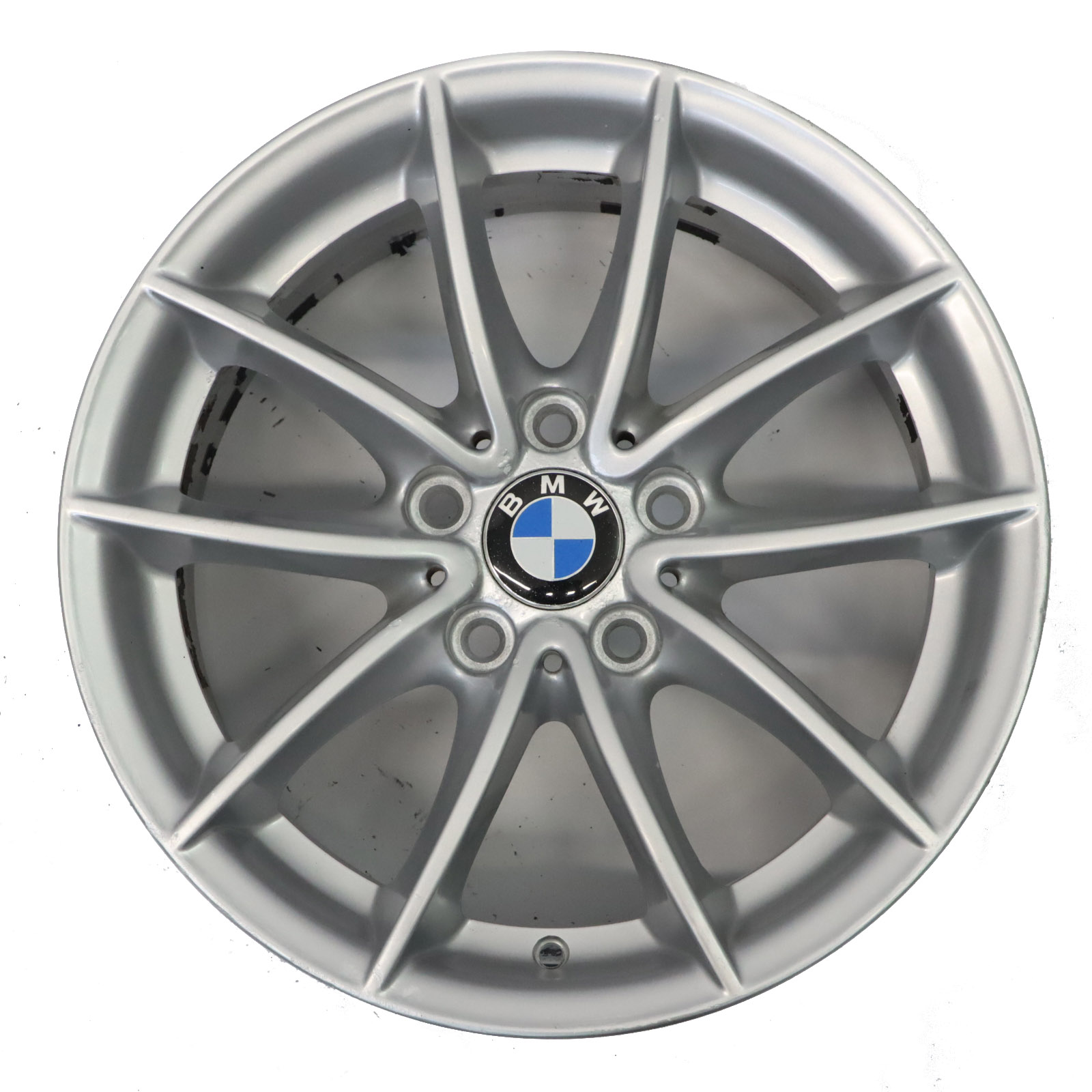 Wheel Rim BMW X3 F25 X4 F26 Silver Alloy 17" V Spoke 304 7,5J ET:32 6787575