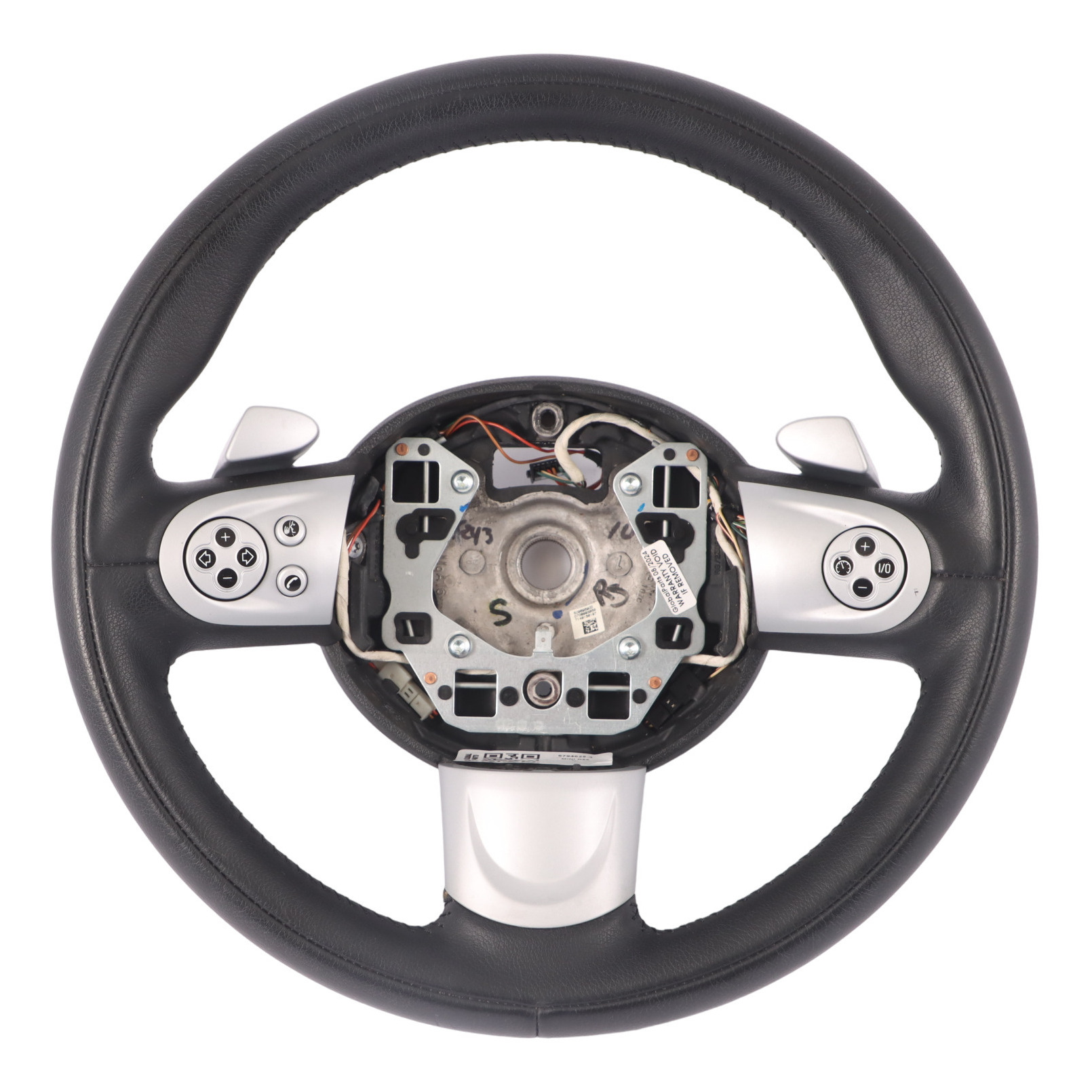 Mini Cooper One R55 R56 Leather Sport Steering Wheel Padle Shift Multifunction