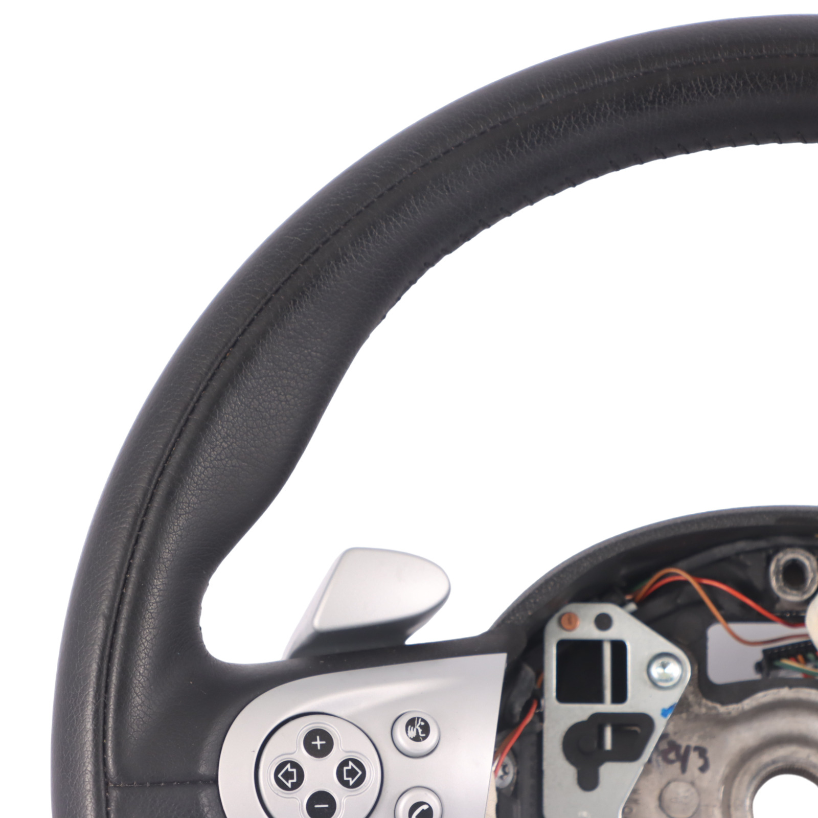 Mini Cooper One R55 R56 Leather Sport Steering Wheel Padle Shift Multifunction