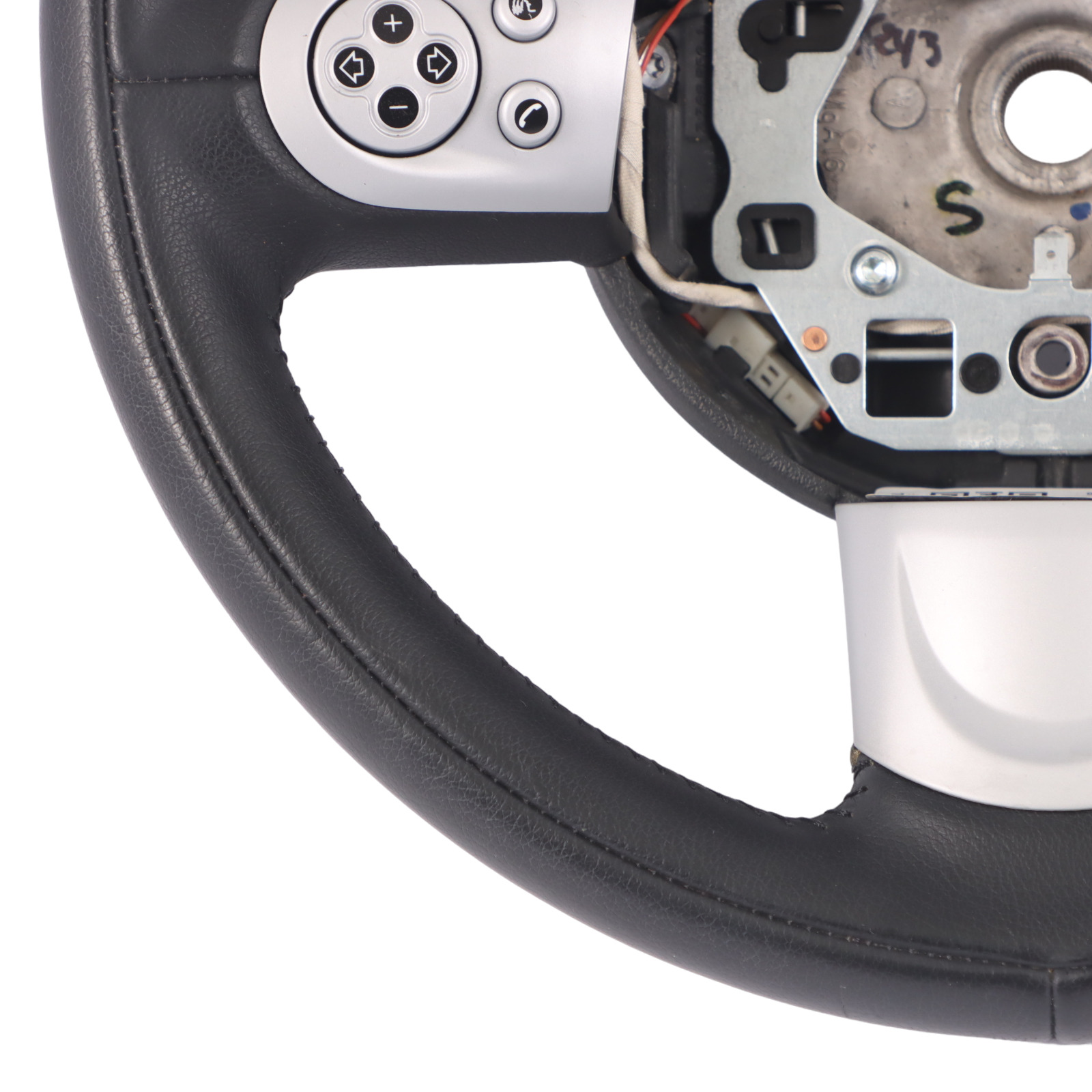 Mini Cooper One R55 R56 Leather Sport Steering Wheel Padle Shift Multifunction