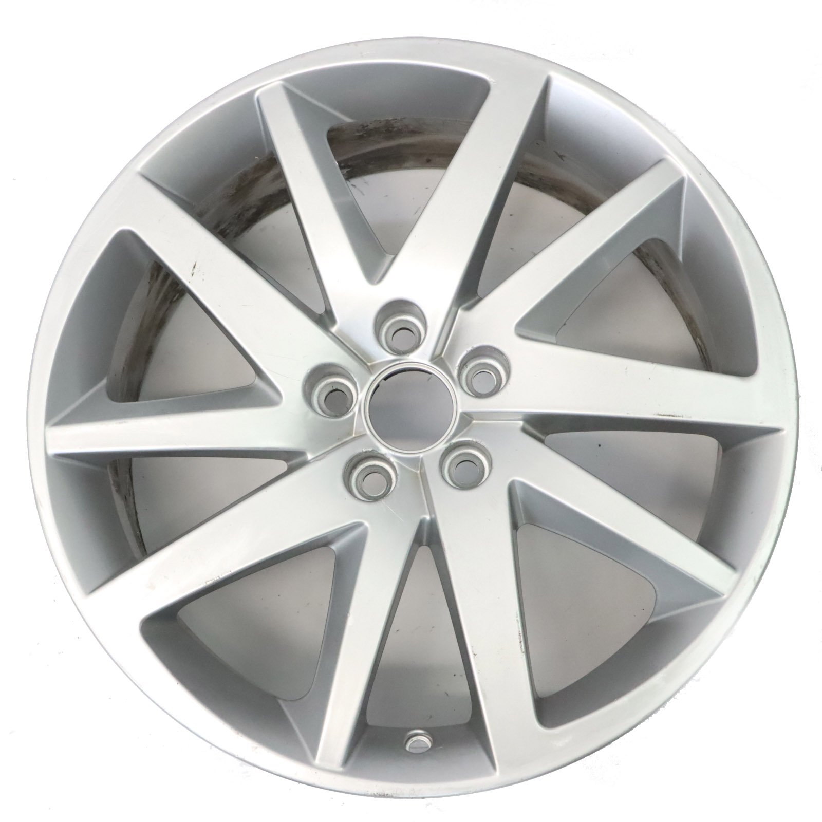 Seat Ibiza Mk4 6J Silver Wheel Alloy 17" 10 Spoke 7J ET:43 6J0601025P