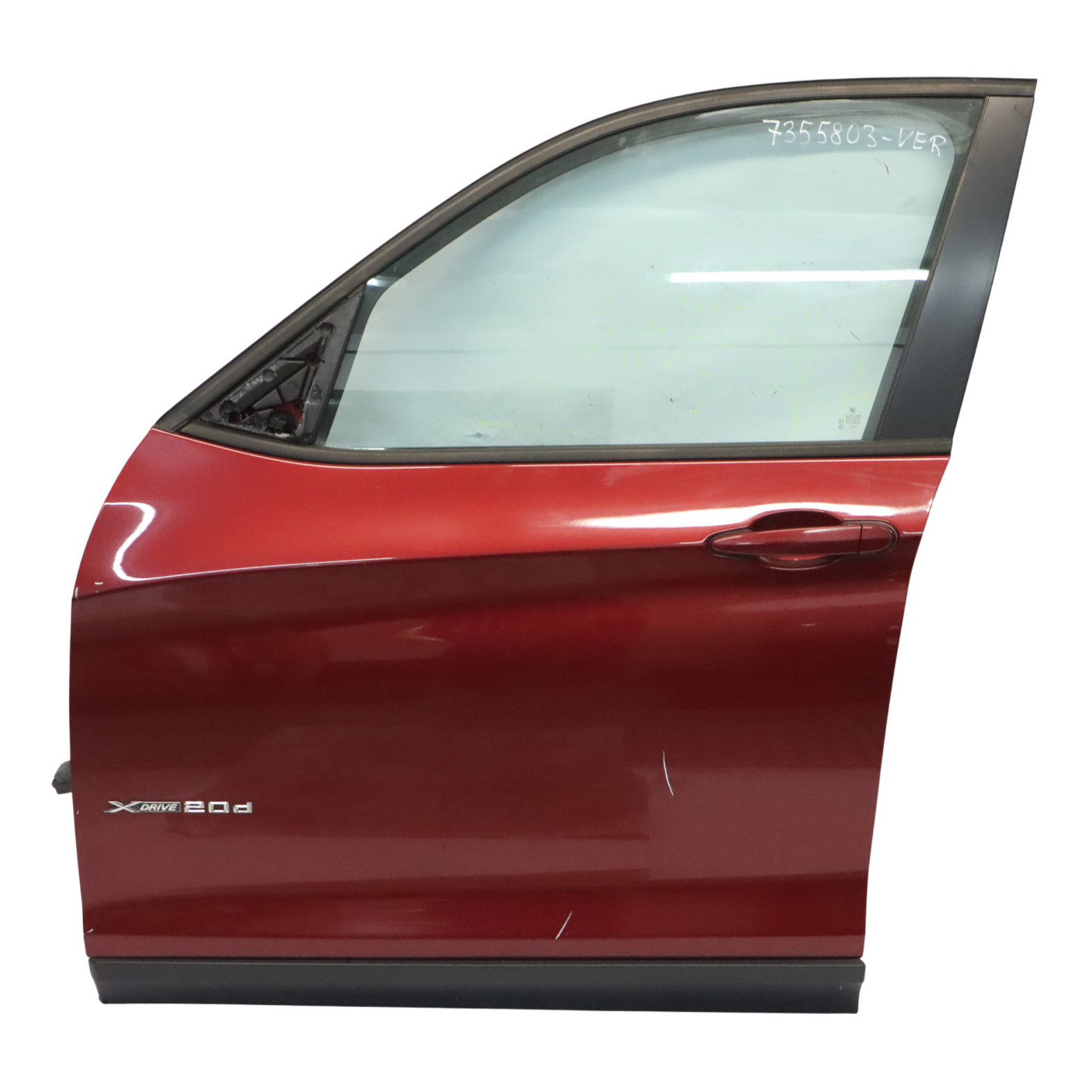 BMW X3 F25 Door Front Left N/S Vermilionrot Vermilion Red Metallic - A82