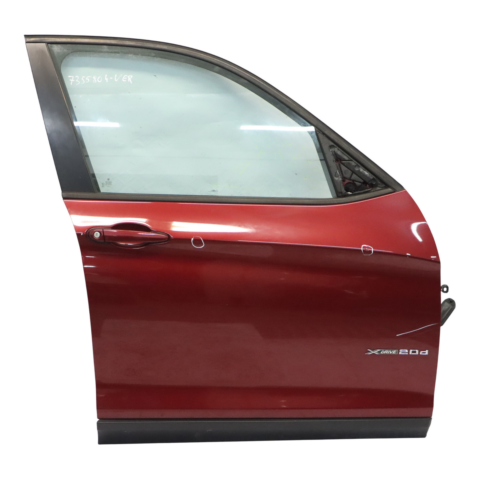 BMW X3 F25 Door Front Right O/S Vermillion Red Metallic - A82