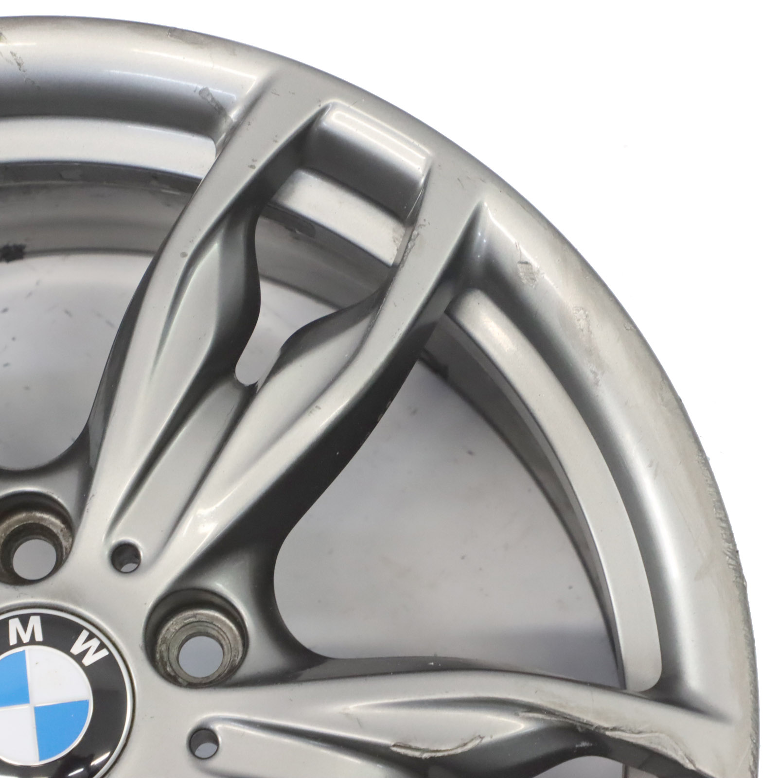 BMW F20 Front Ferric Grey Wheel Alloy Rim 18" M Double Spoke 436 7,5J 7845870