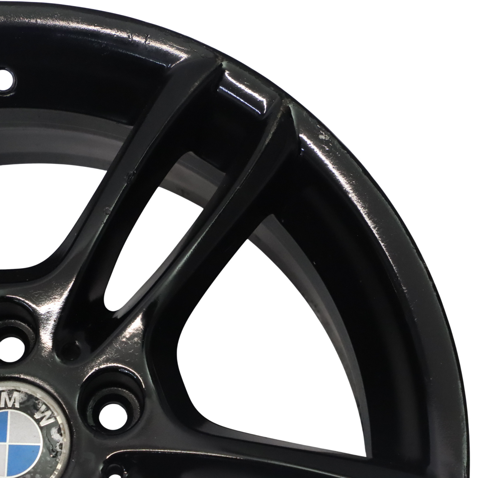 BMW E81 E82 E87 Felga Aluminiowa Czarna 18" M Double Spoke 261 8,5J 7891051