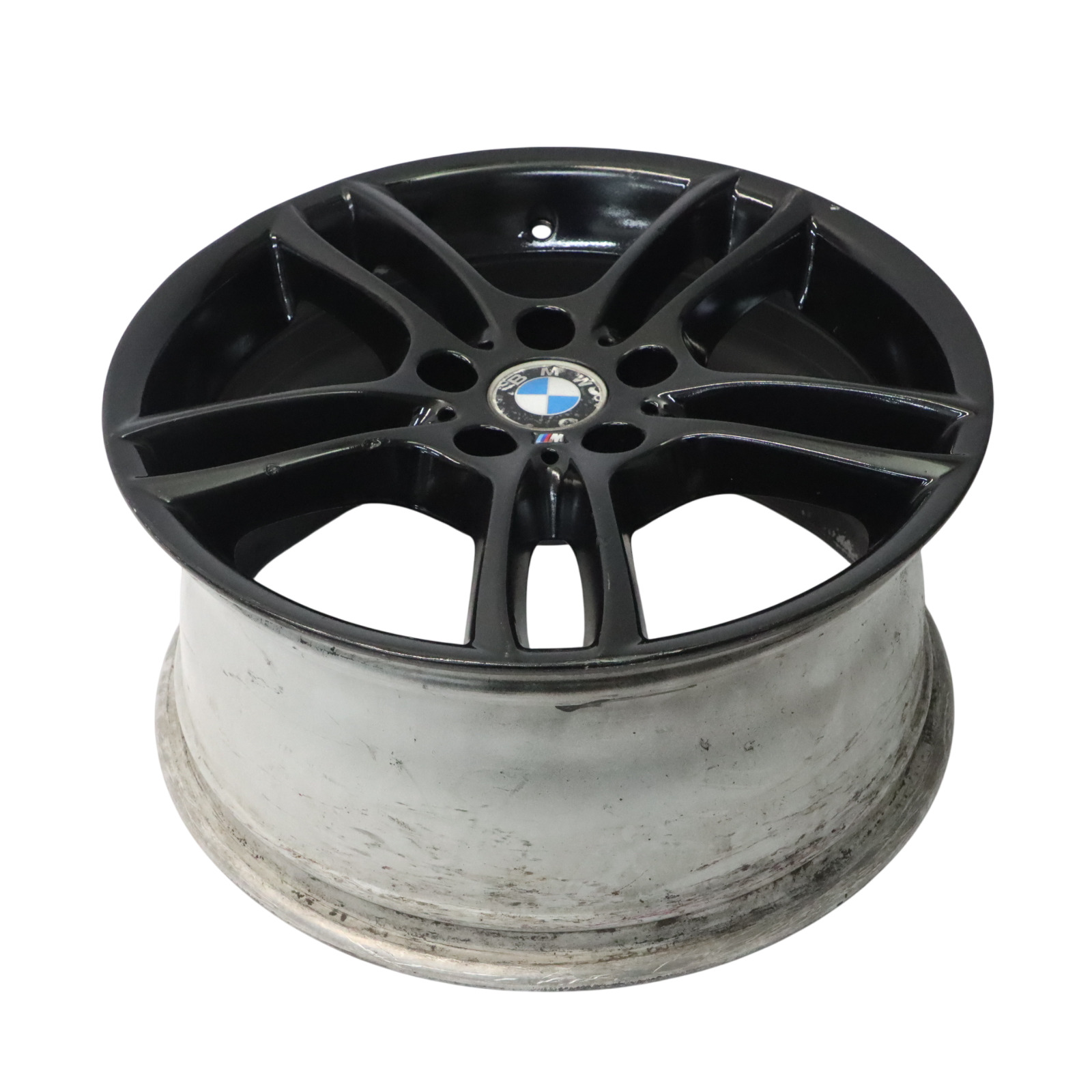 BMW E81 E82 E87 Felga Aluminiowa Czarna 18" M Double Spoke 261 8,5J 7891051