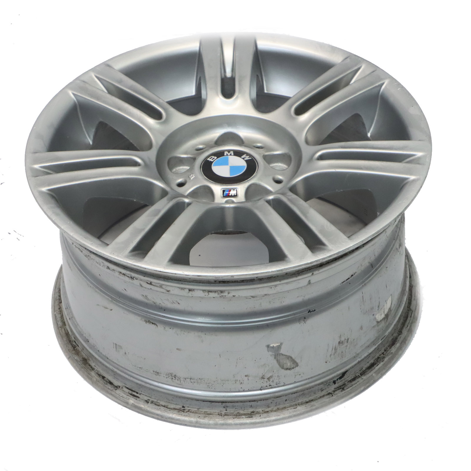 BMW E90 Silver Rear Wheel Alloy Rim M Double Spoke 194 17" 8,5J ET:37