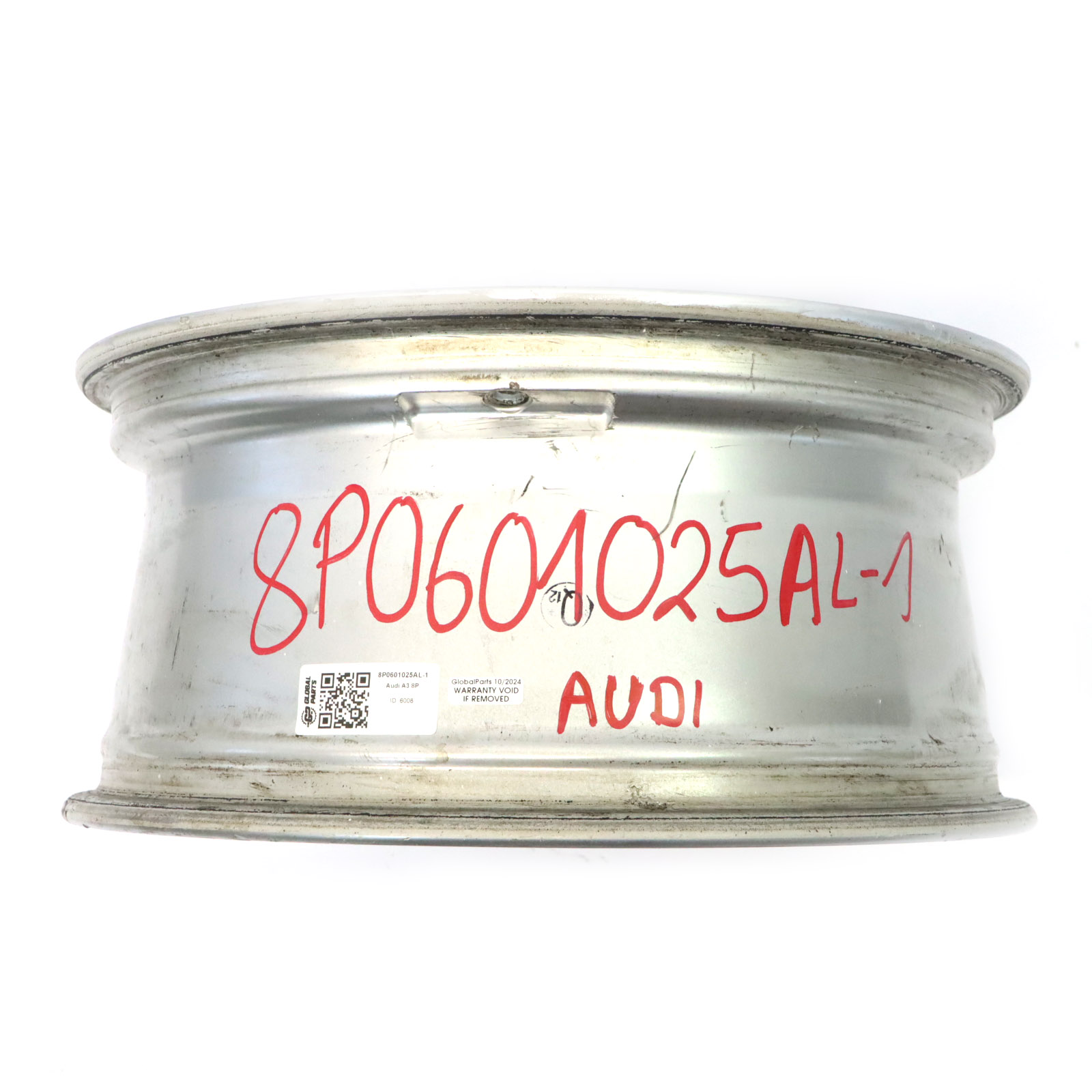 Audi A3 8P Felga Aluminiowa Srebrna 17" 7,5J ET:56 8P0601025AL