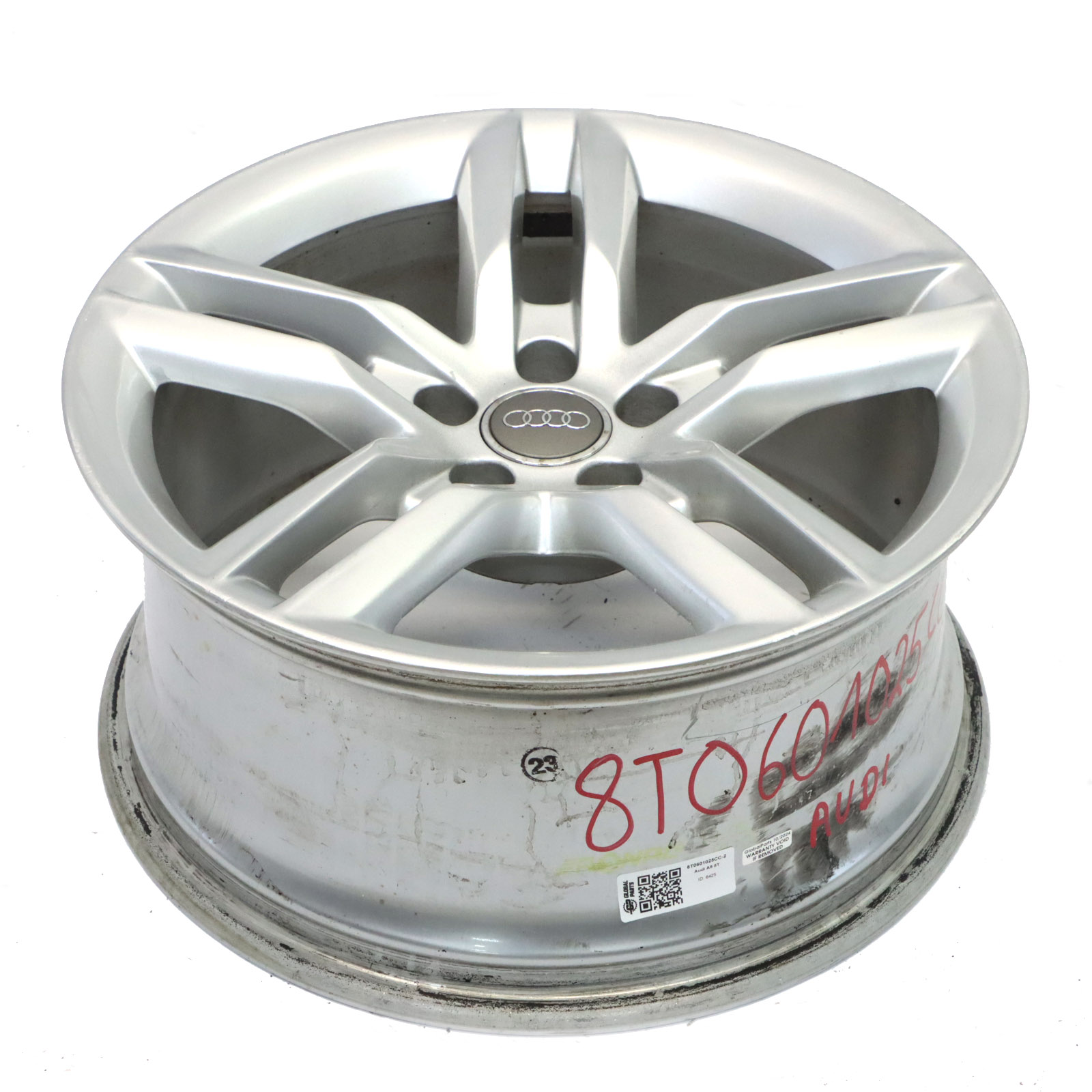 Audi A5 8T Felga Aluminiowa Srebrna 18" 8,5J ET:29 8T0601025CC